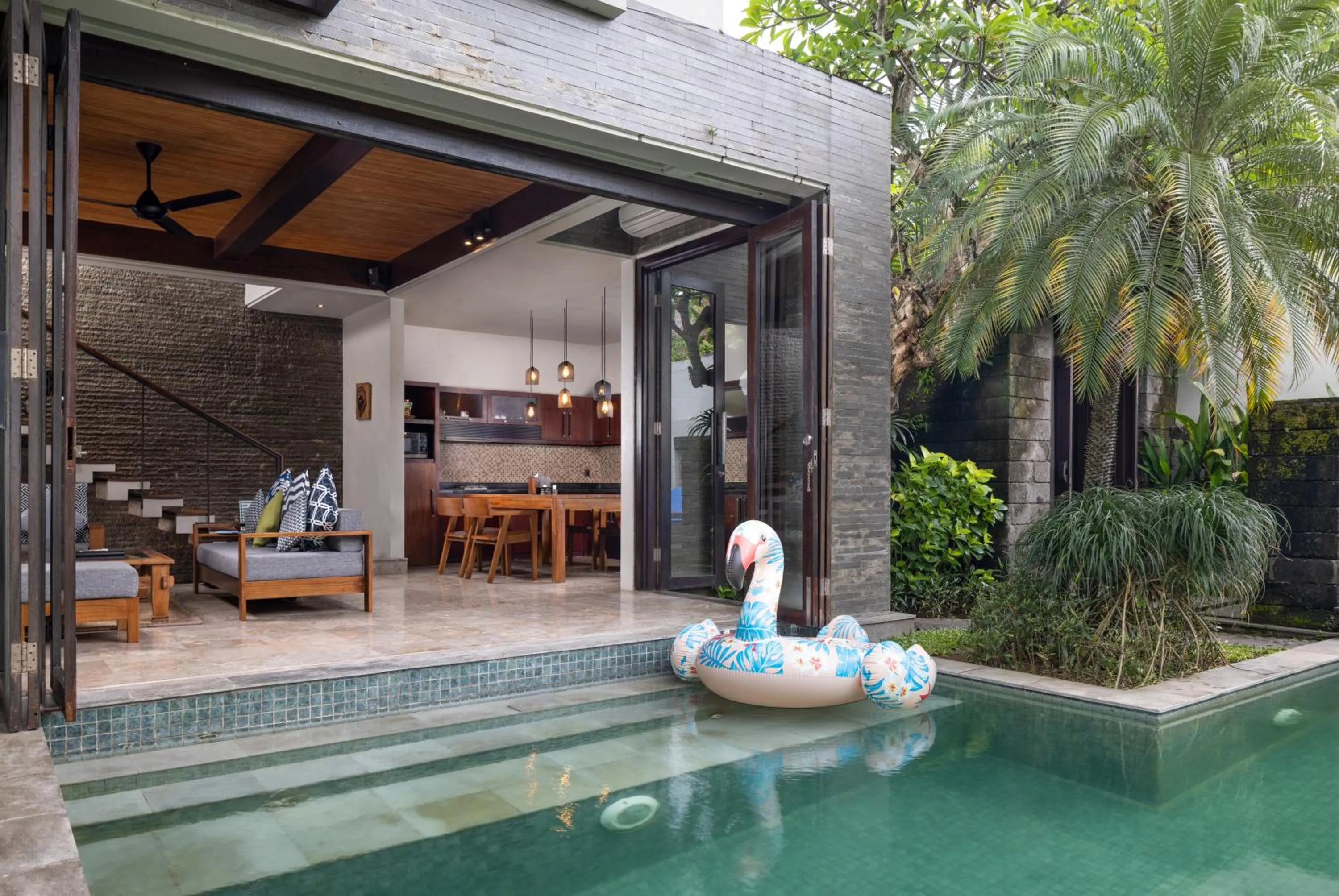 Swimming pool in Le Jardin Villas Seminyak