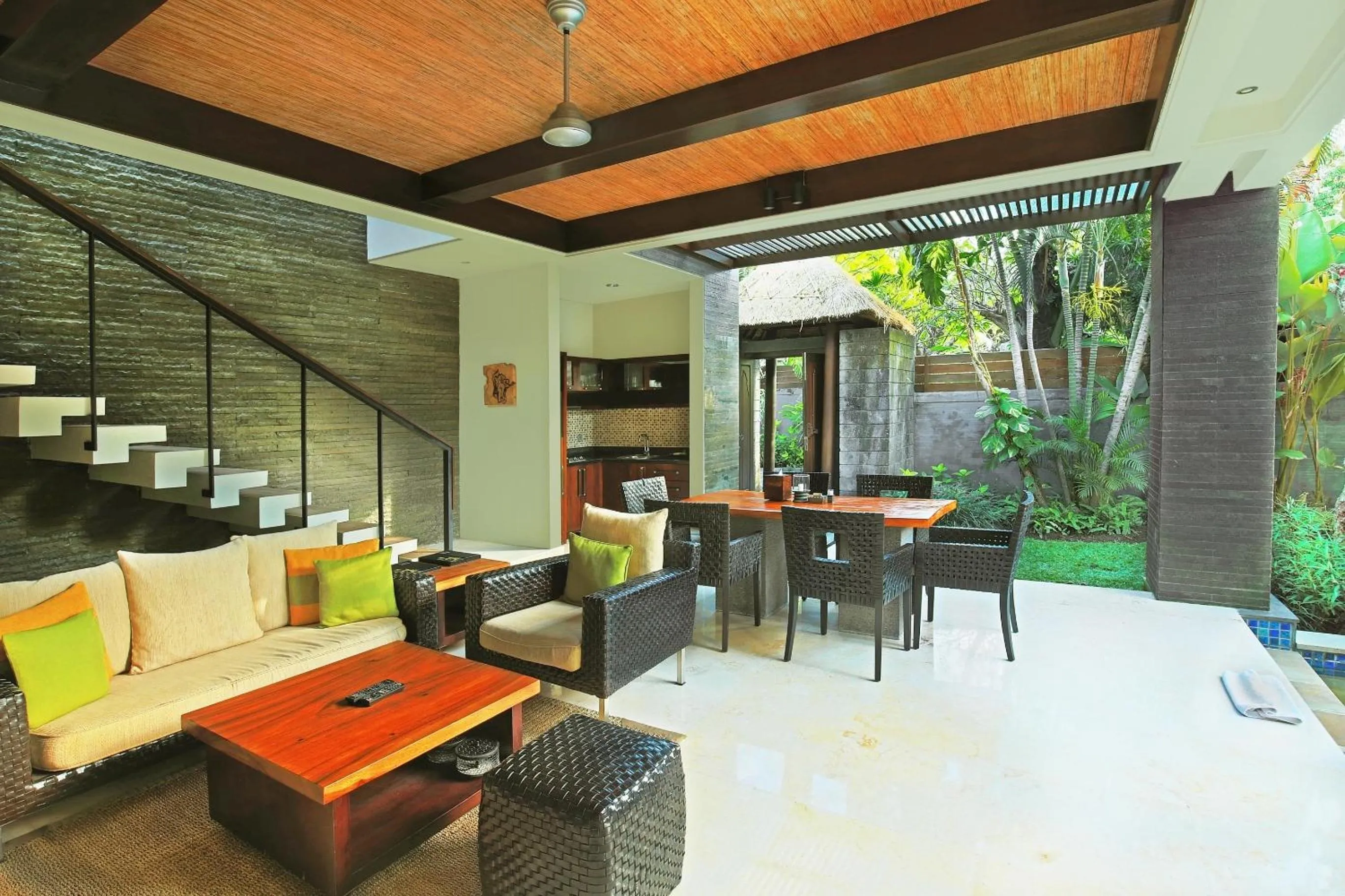 Living room in Le Jardin Villas Seminyak