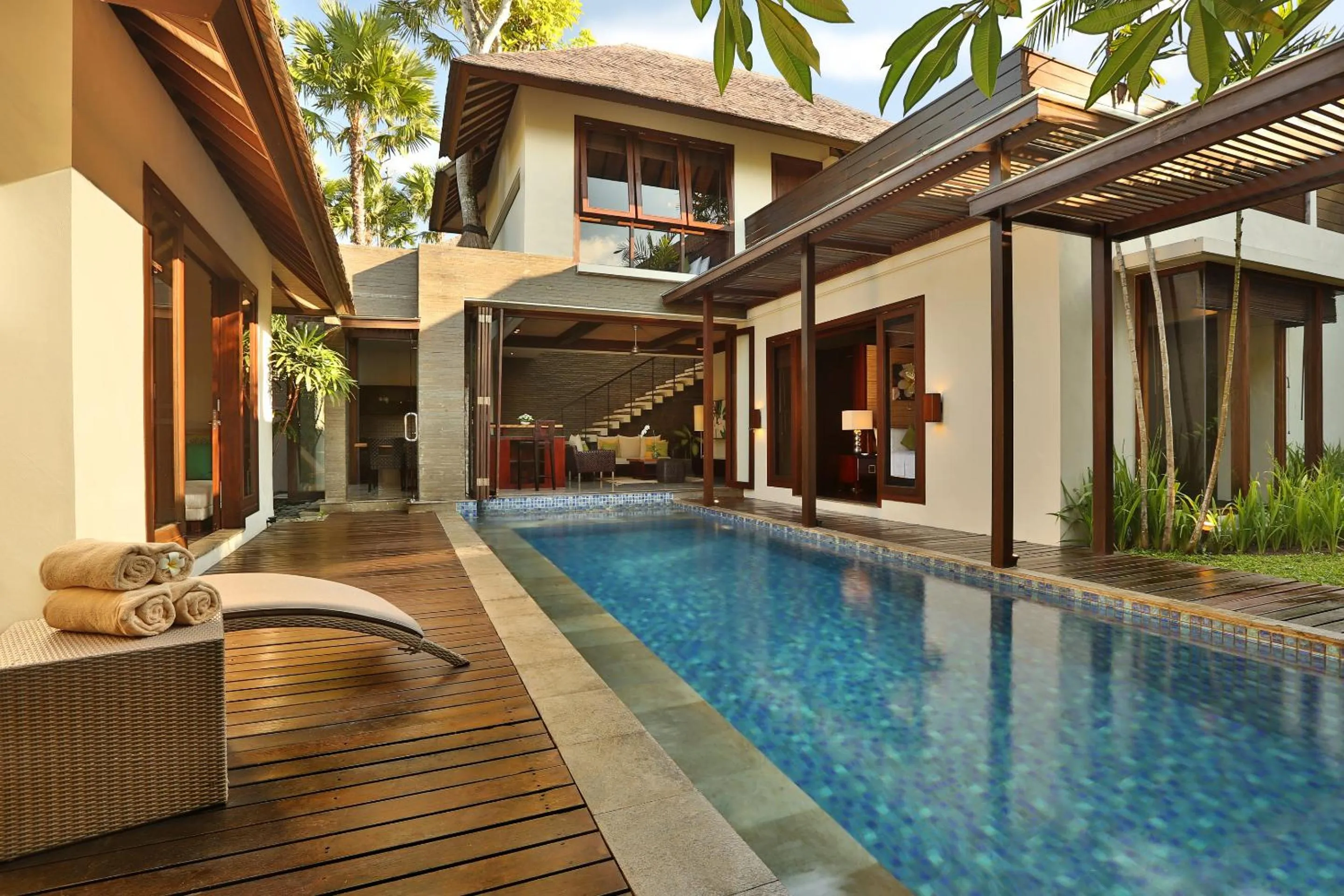 Swimming pool in Le Jardin Villas Seminyak