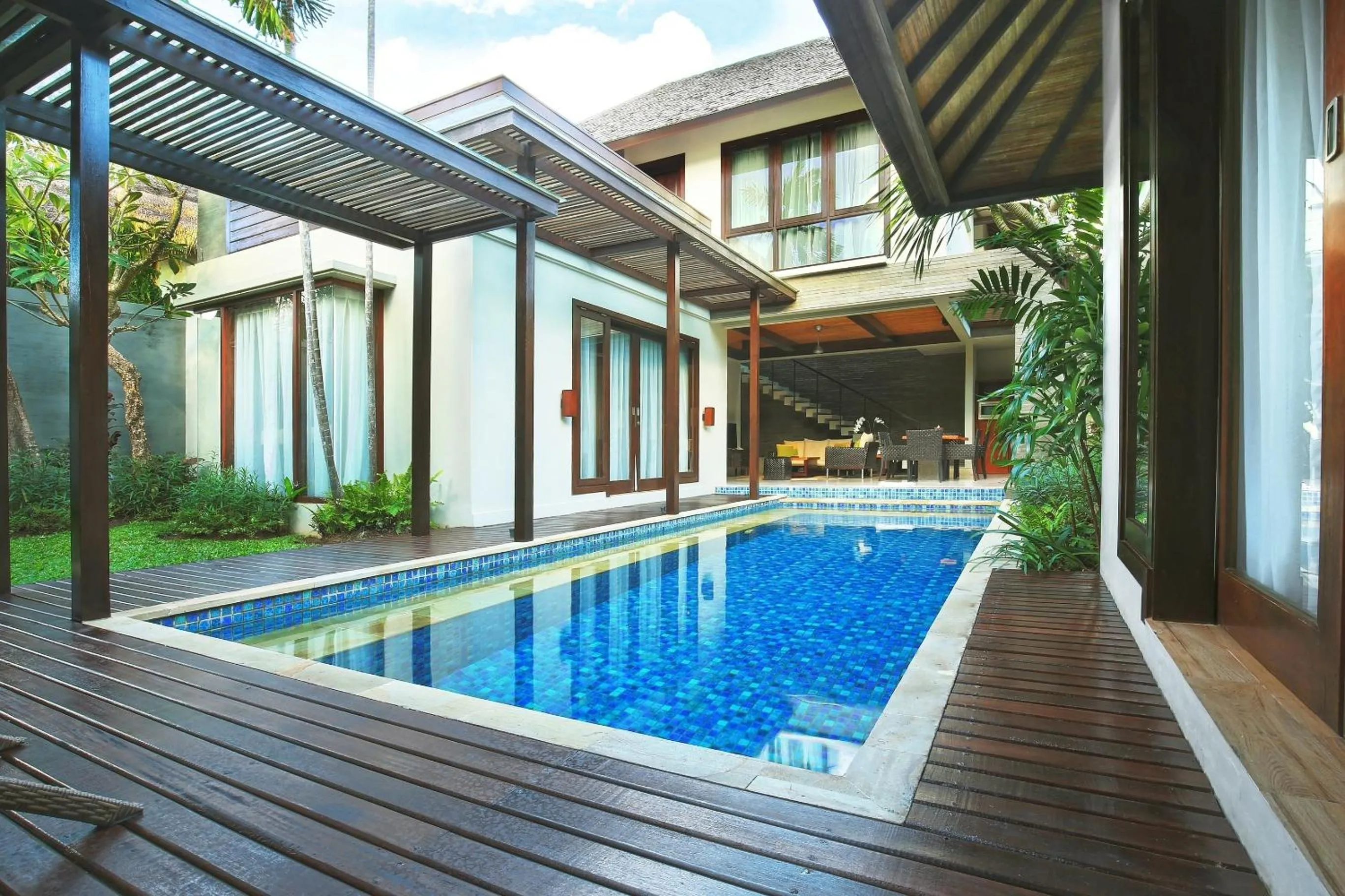 Swimming pool in Le Jardin Villas Seminyak