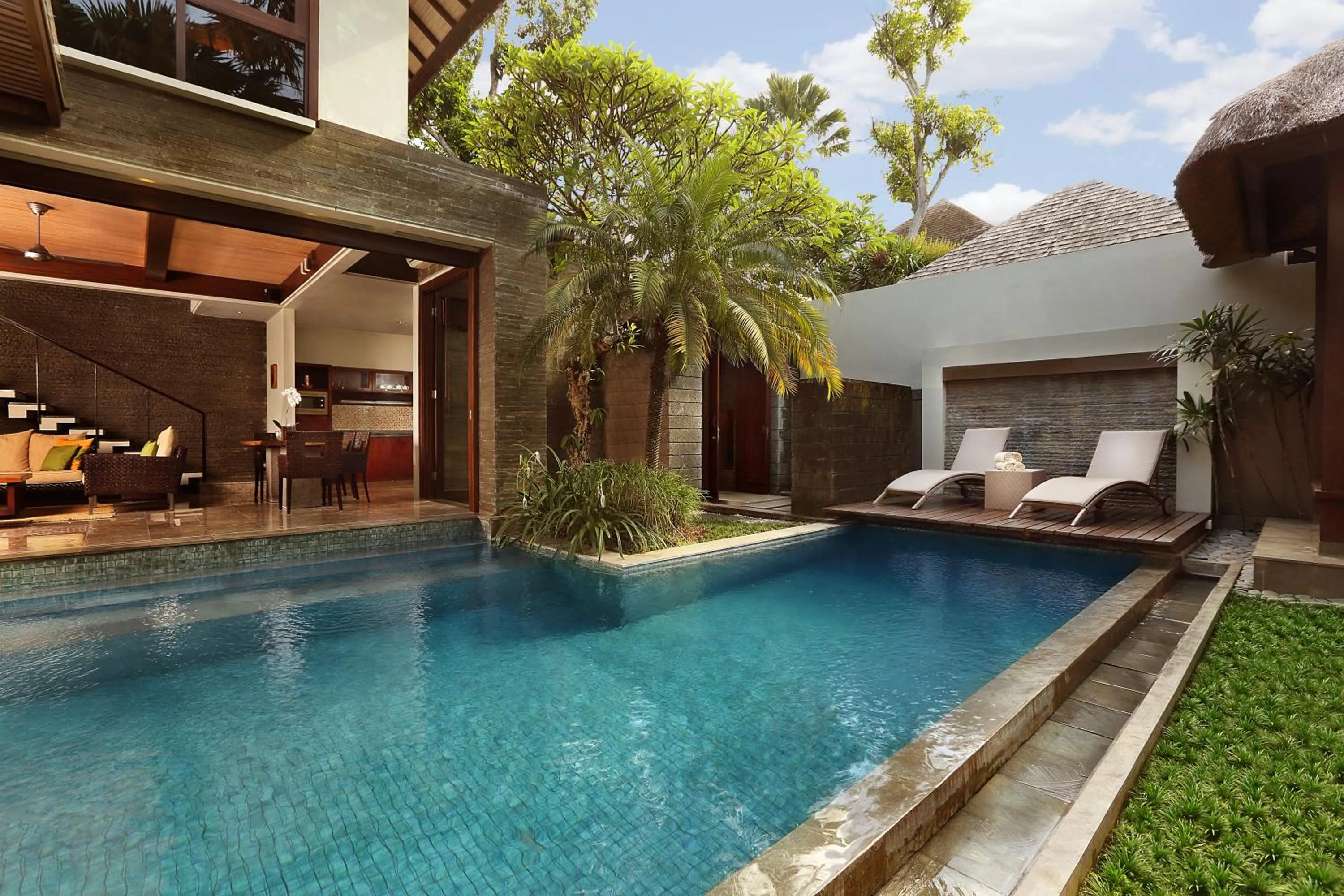 Swimming pool in Le Jardin Villas Seminyak
