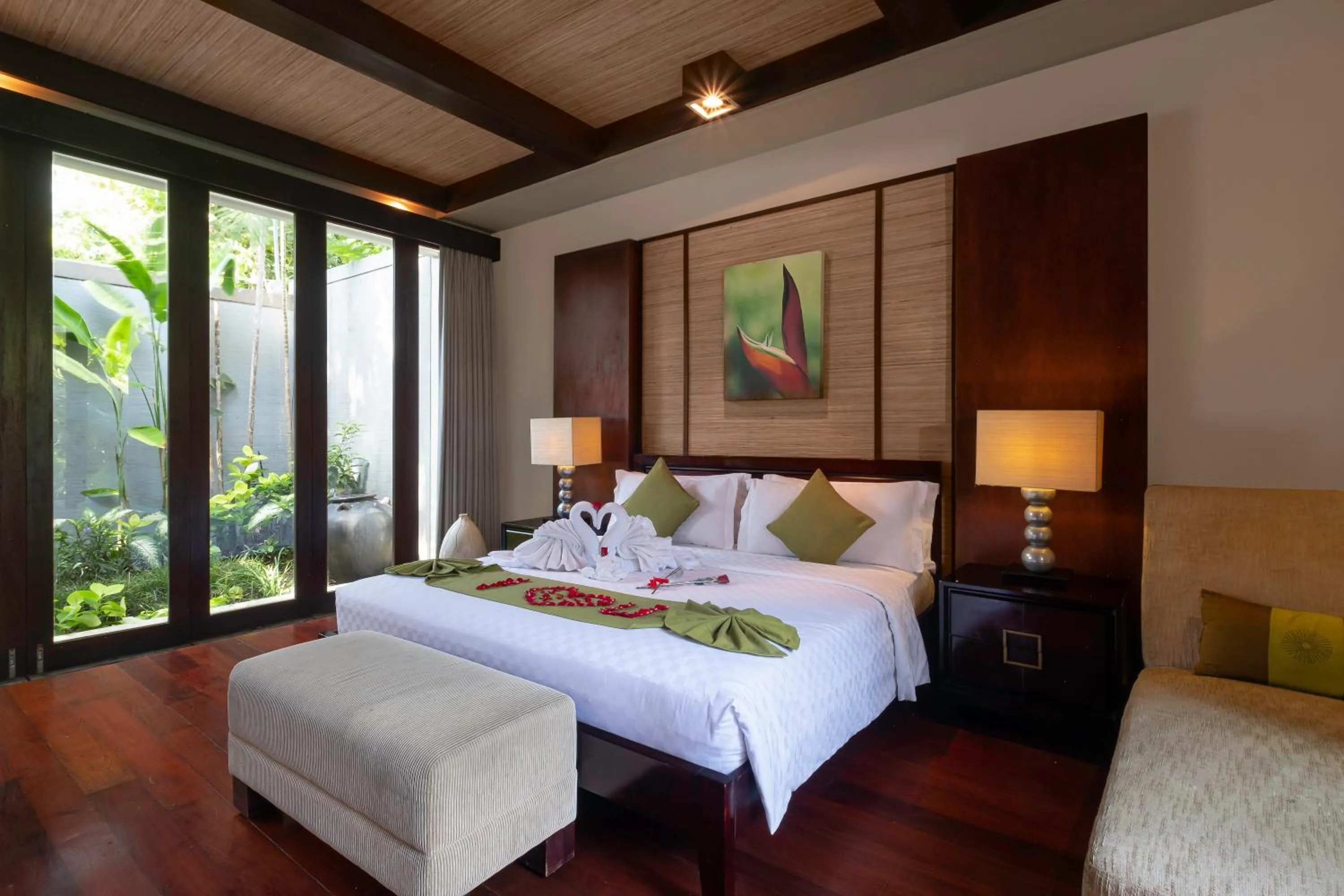 Bedroom, Bed in Le Jardin Villas Seminyak