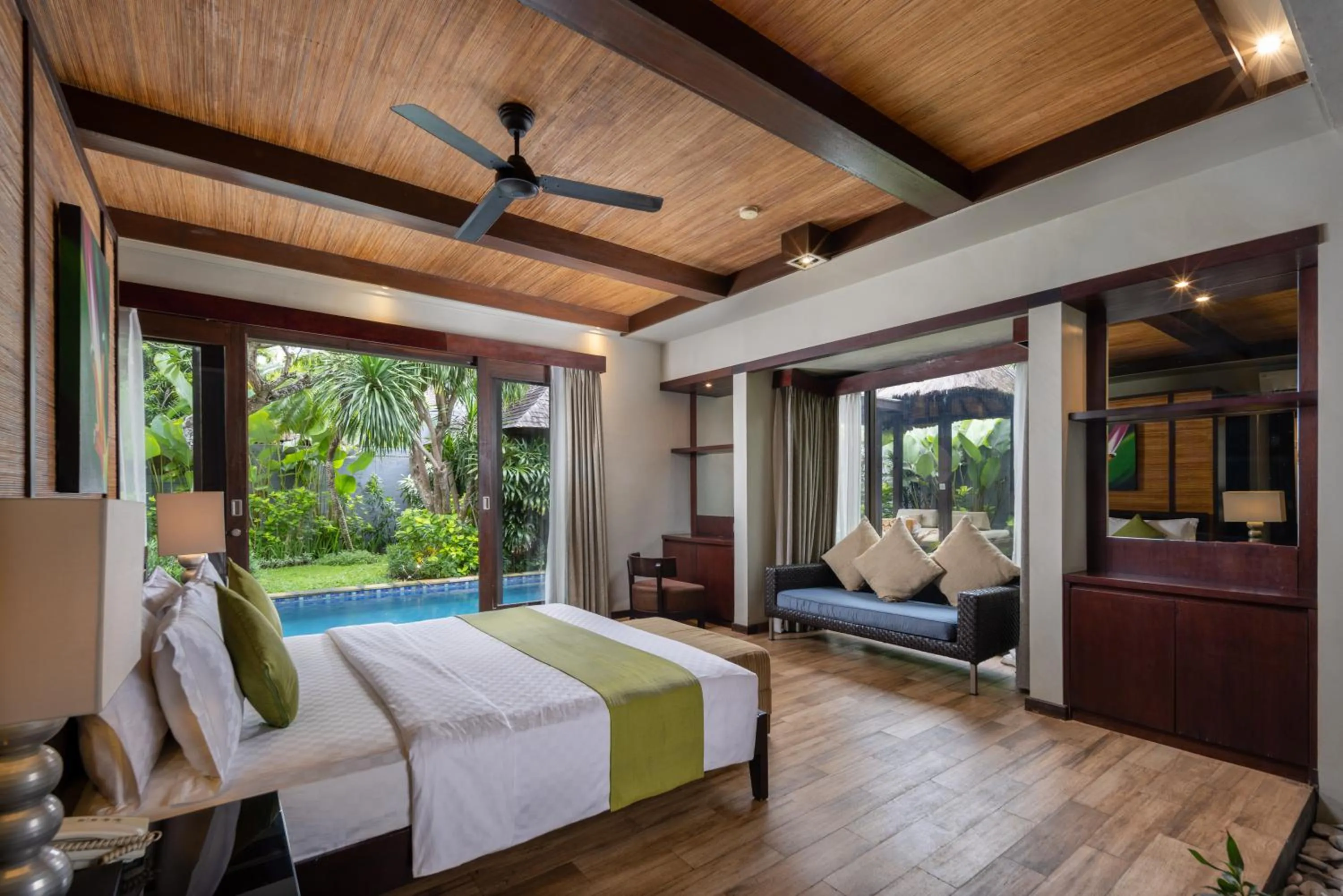 Bedroom, Bed in Le Jardin Villas Seminyak