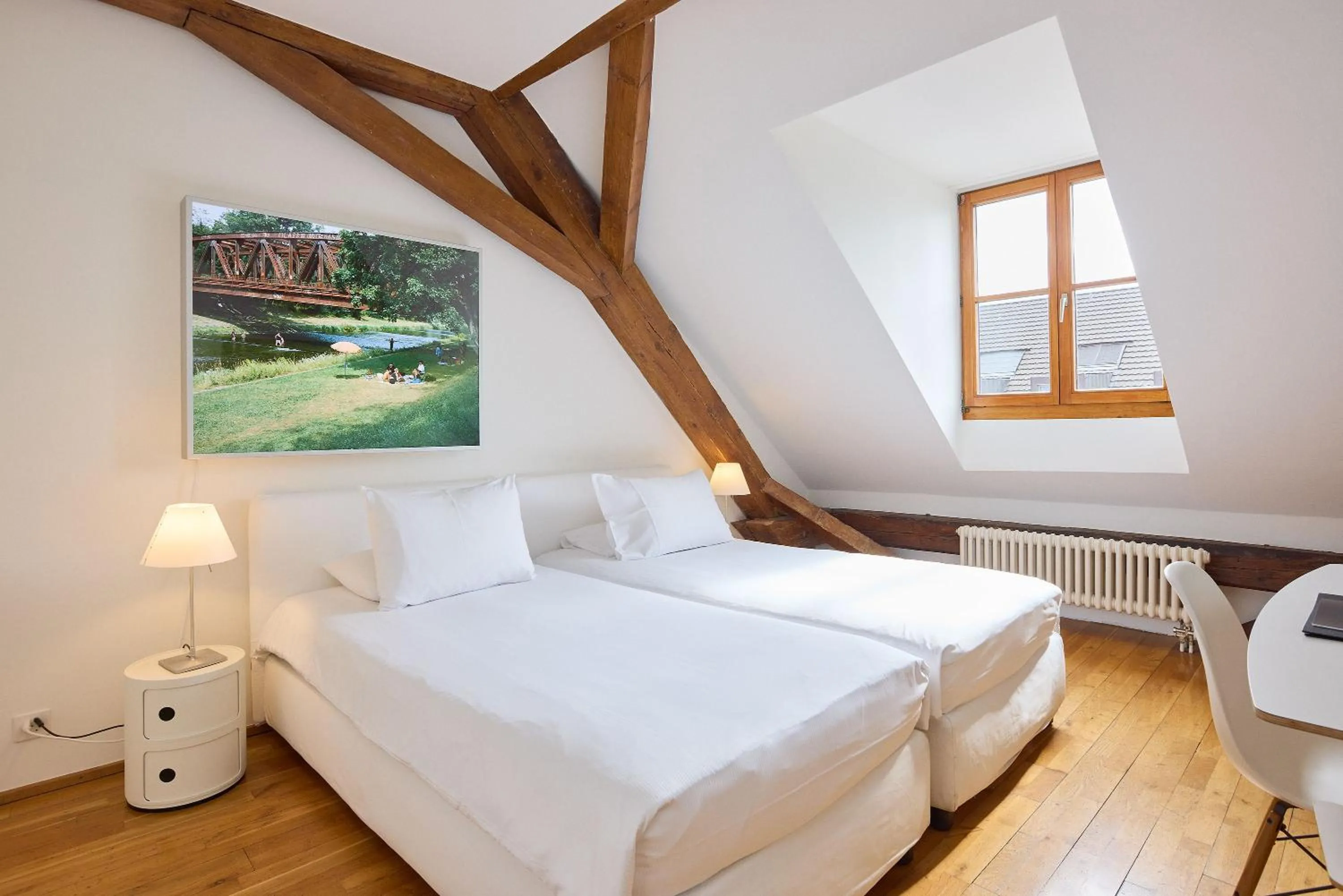 Bed in Gast - und Kulturhaus Der Teufelhof Basel