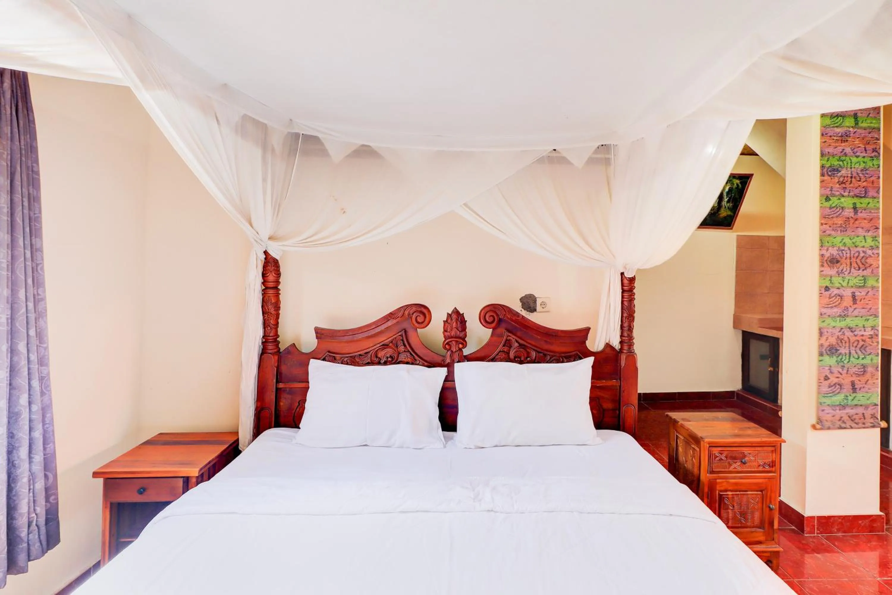 Bedroom, Bed in Hotel O Ubud Asri Homestay Near Monkey Forest