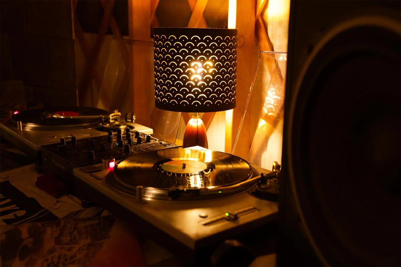 Seating area in Snowball Chalet at Madarao Mountain