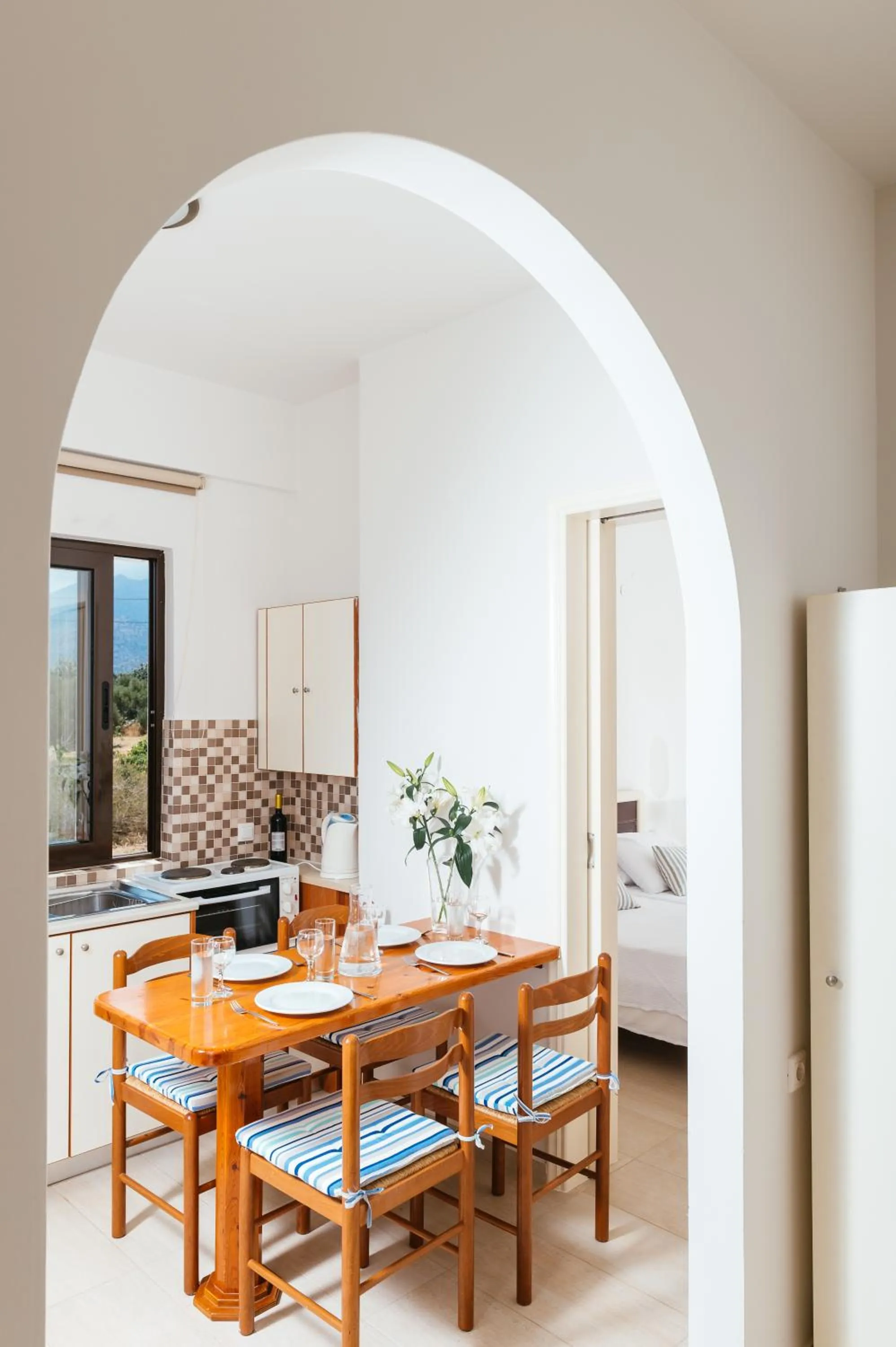 Dining area in Paradise Hotel-Apartments