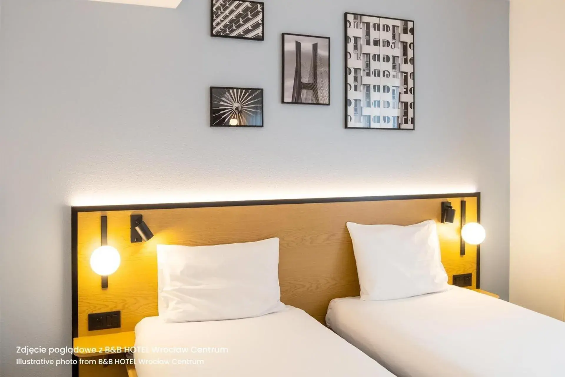 Twin Room in B&B HOTEL Toruń Twin Room in B&B HOTEL Toruń