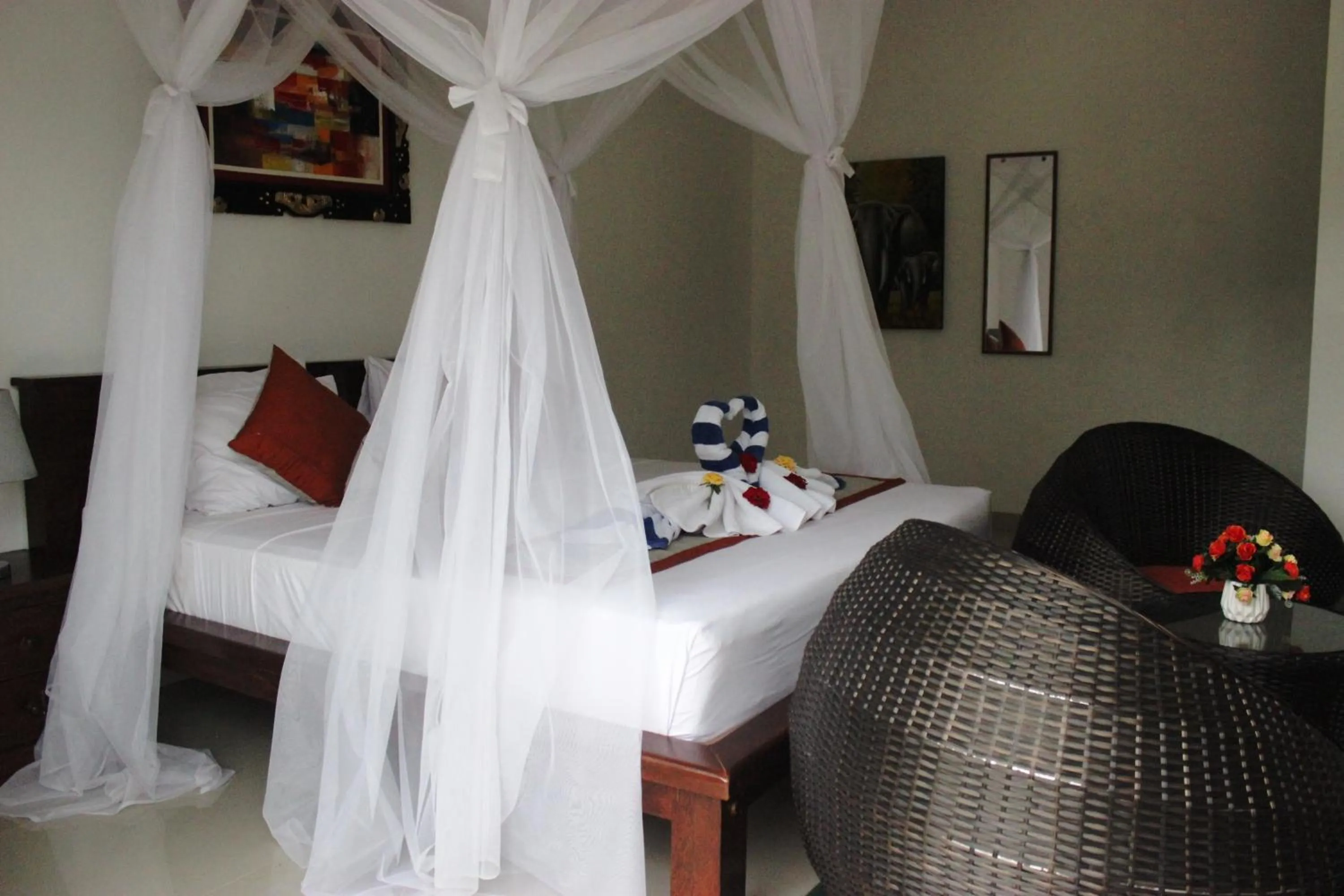 Bedroom, Bed in The Barari Villas