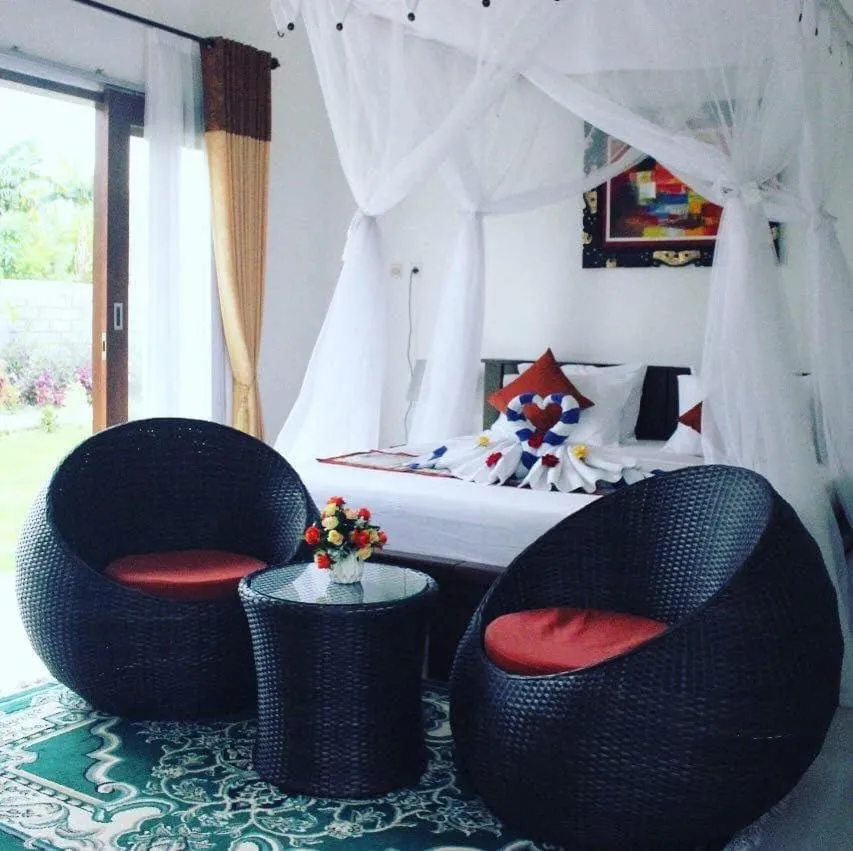 Bed in The Barari Villas