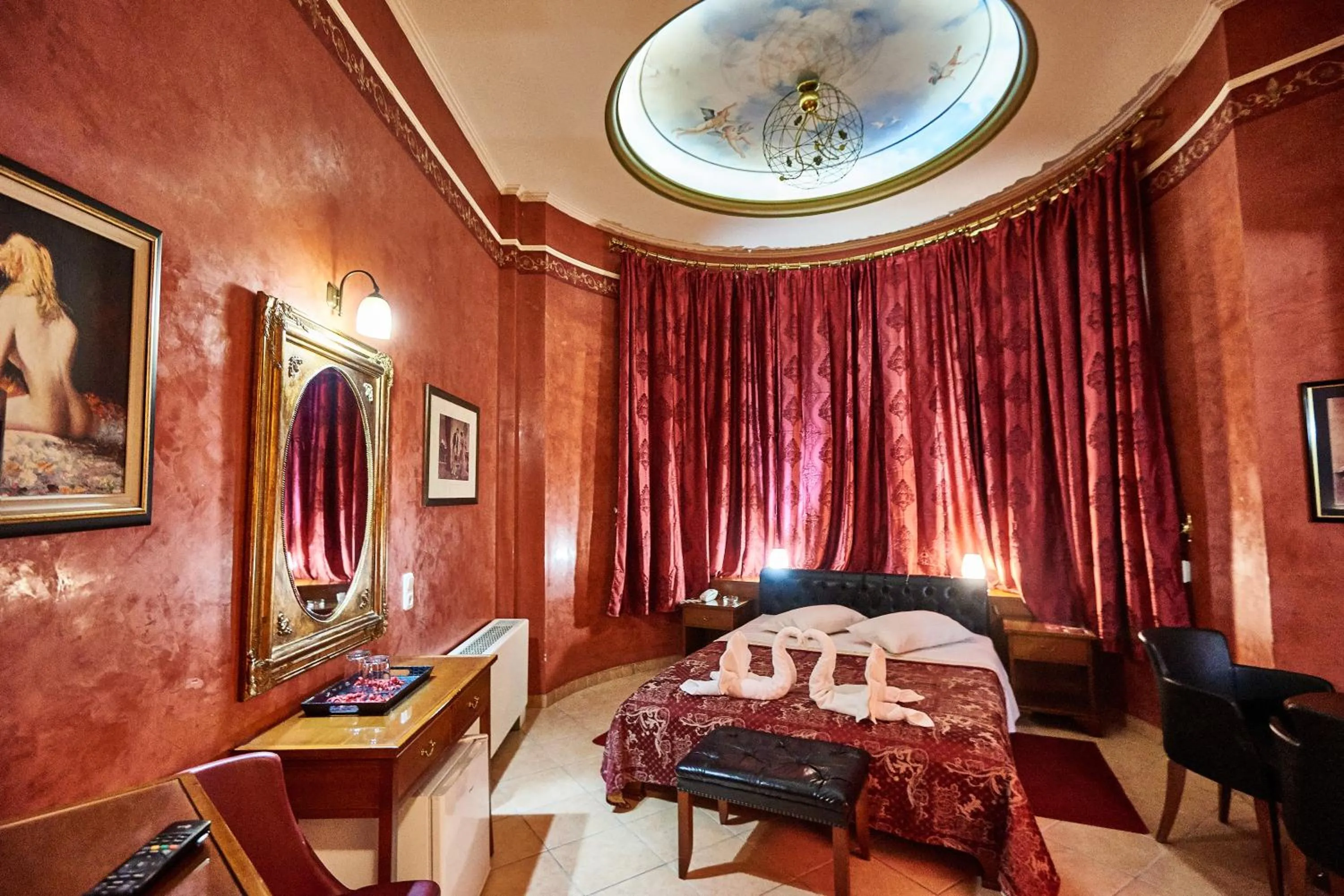 Photo of the whole room, Bed in Exis Hotel