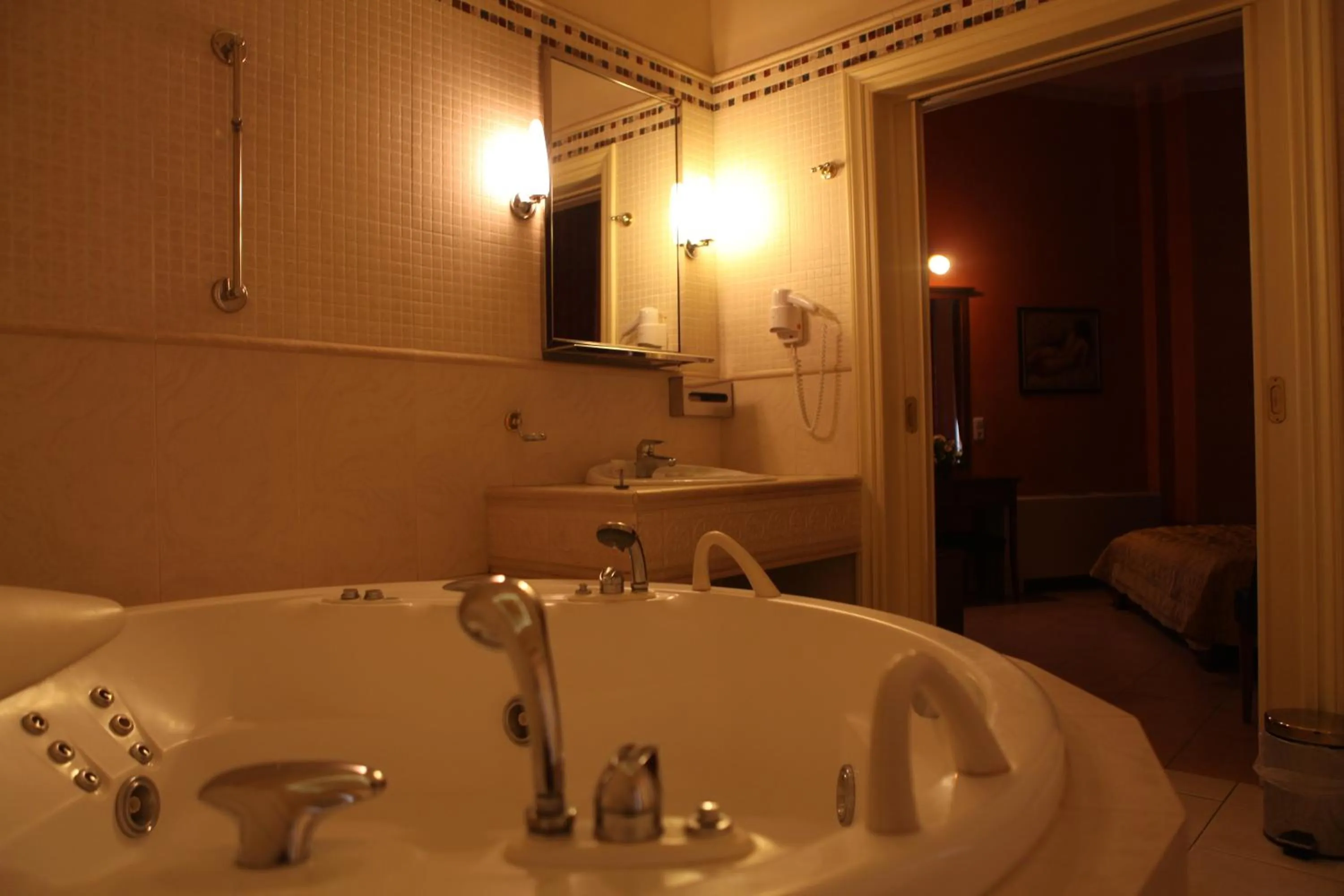 Bathroom in Exis Hotel