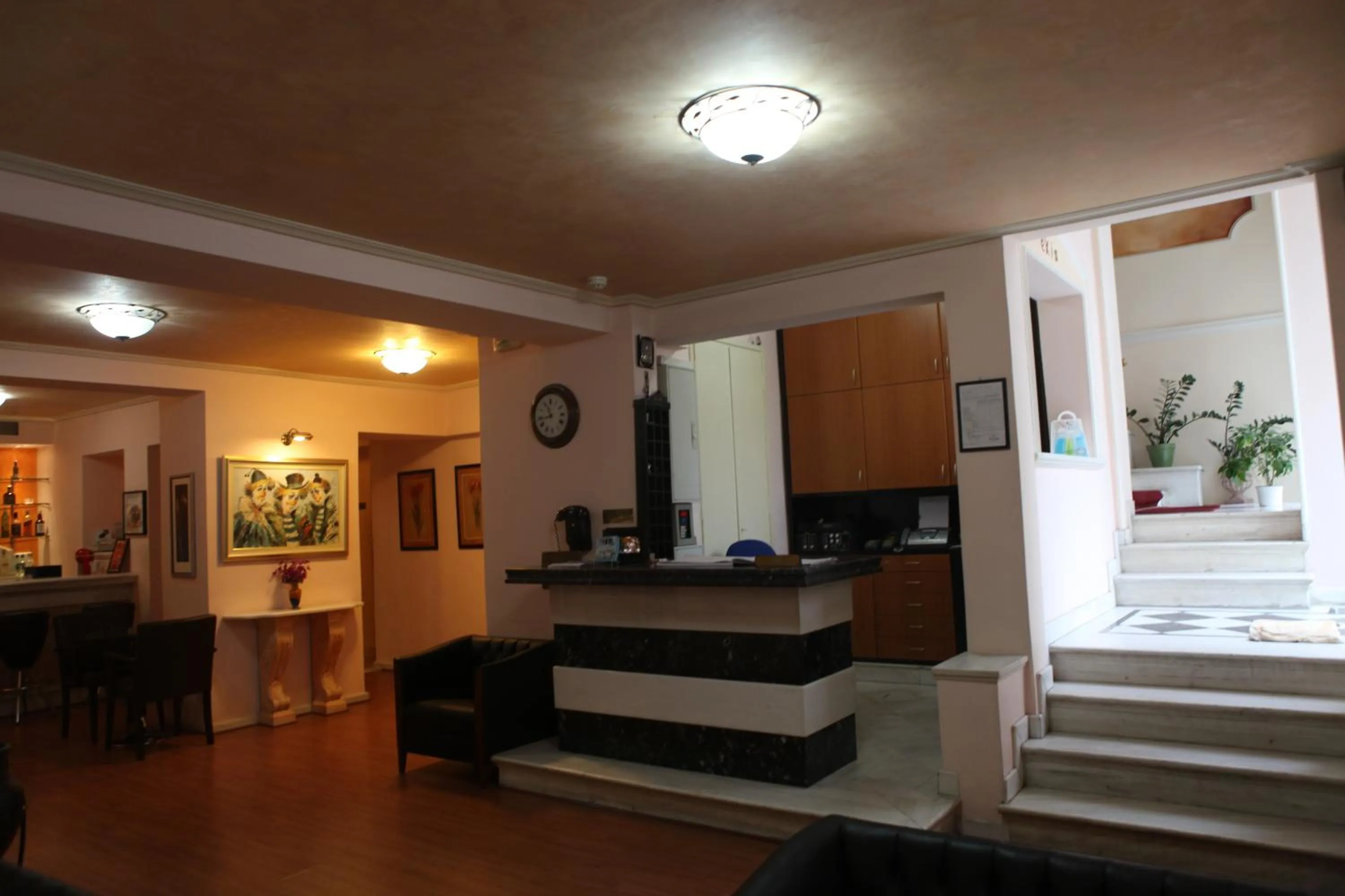 Lobby or reception in Exis Hotel