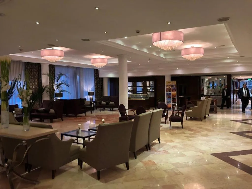 Lobby or reception in Cairo Pyramids Hotel