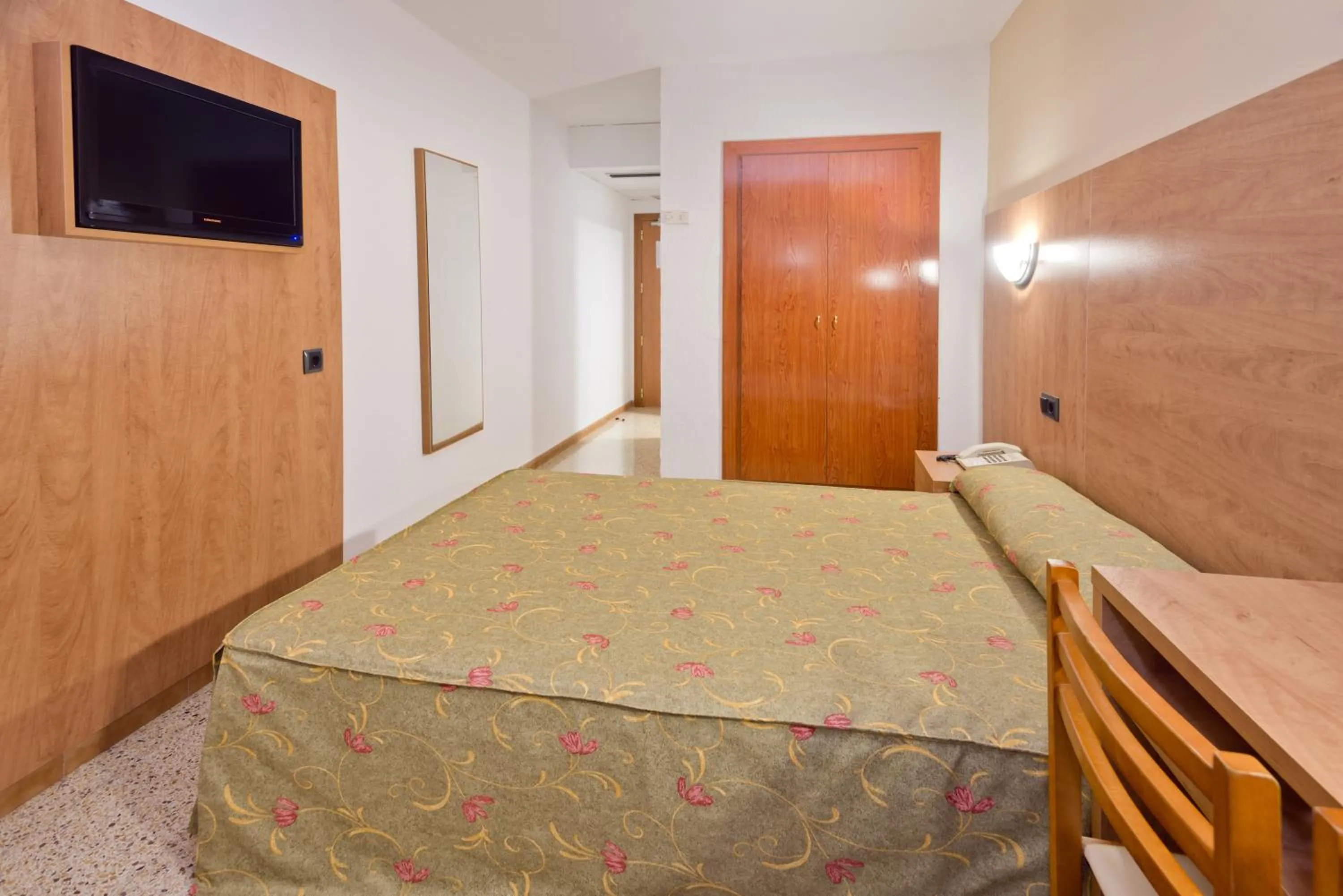 Bed in Hotel President