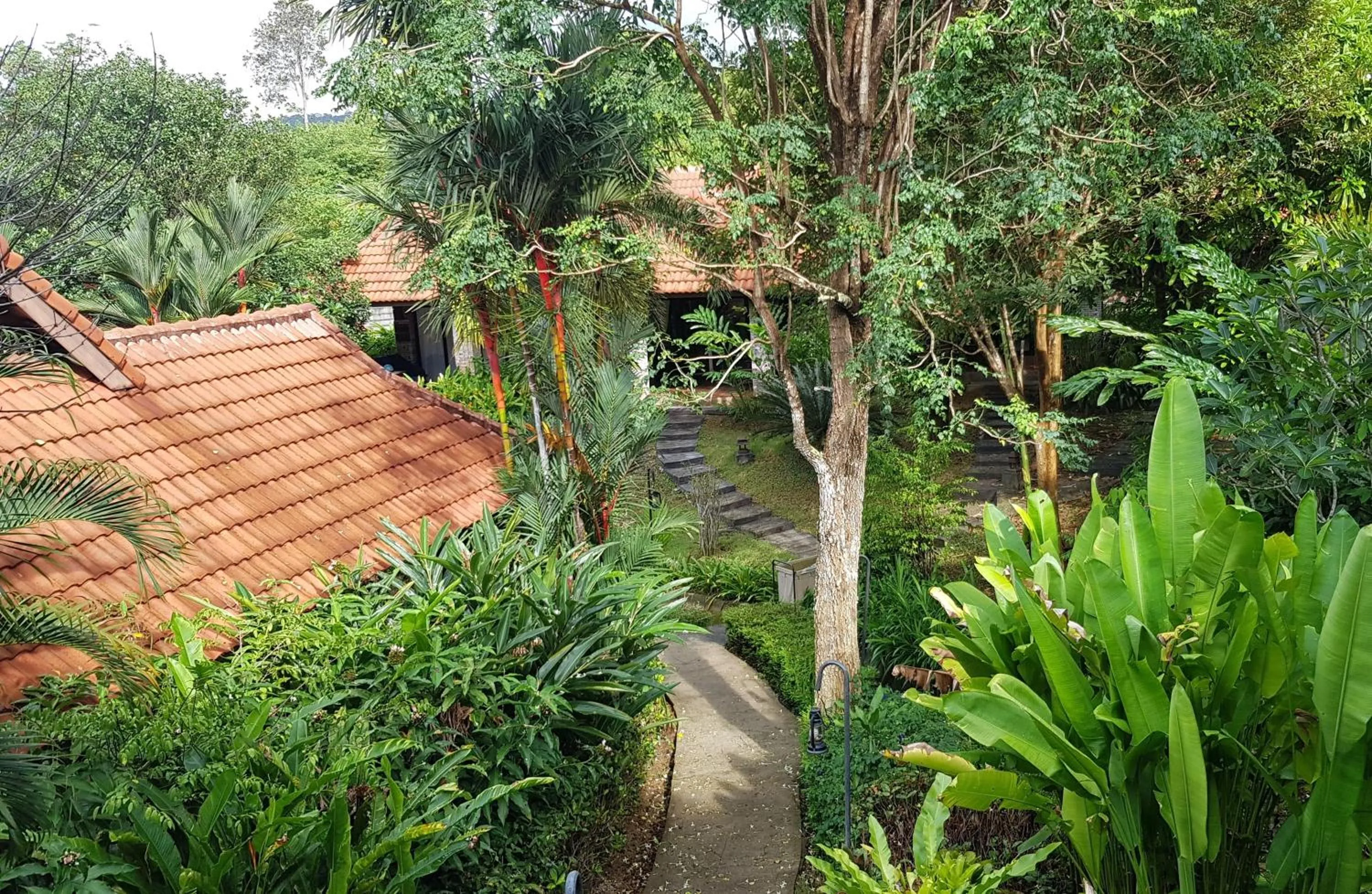 Garden in Tropicana Lanta Resort