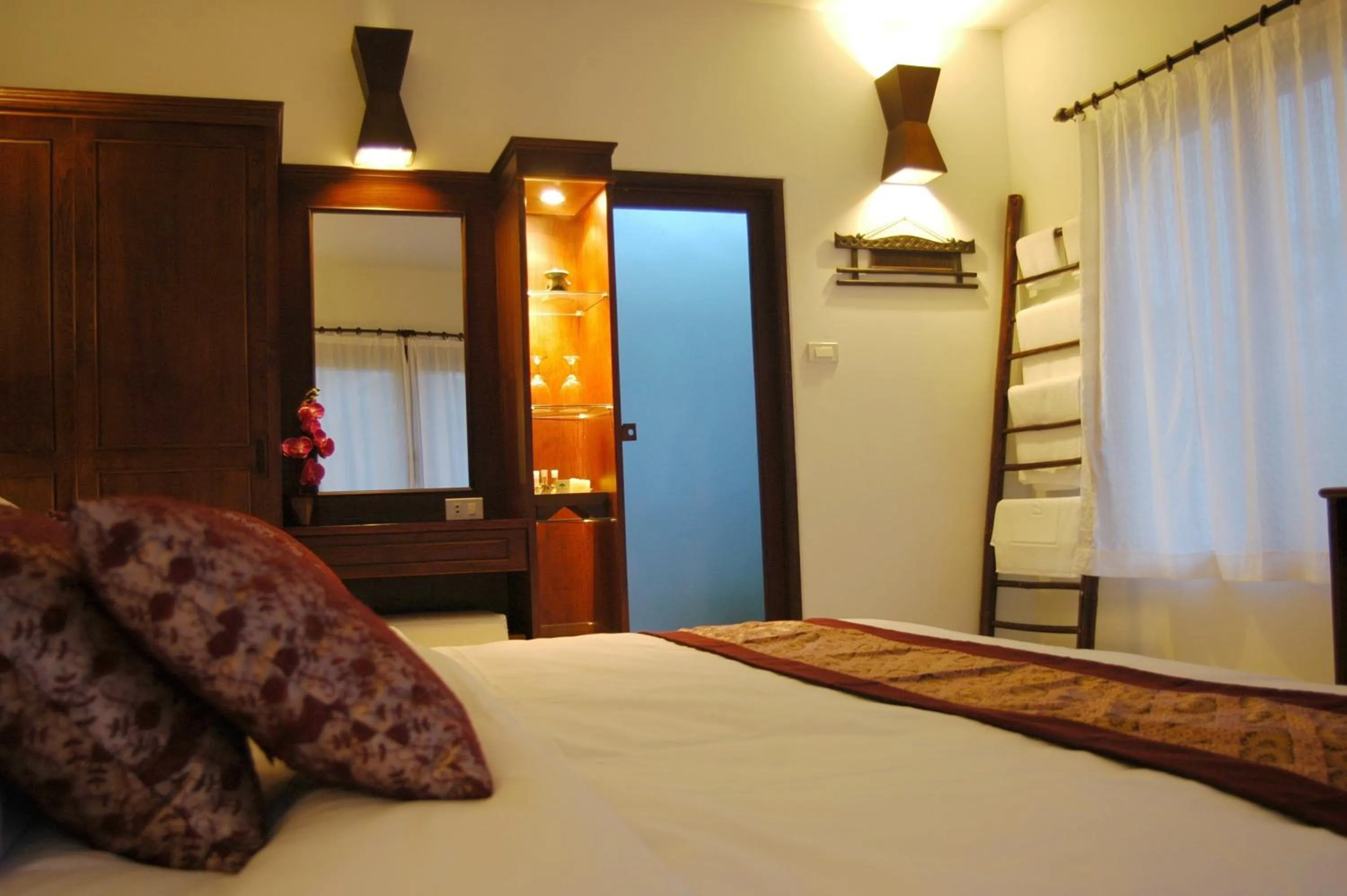 Bed in Tropicana Lanta Resort