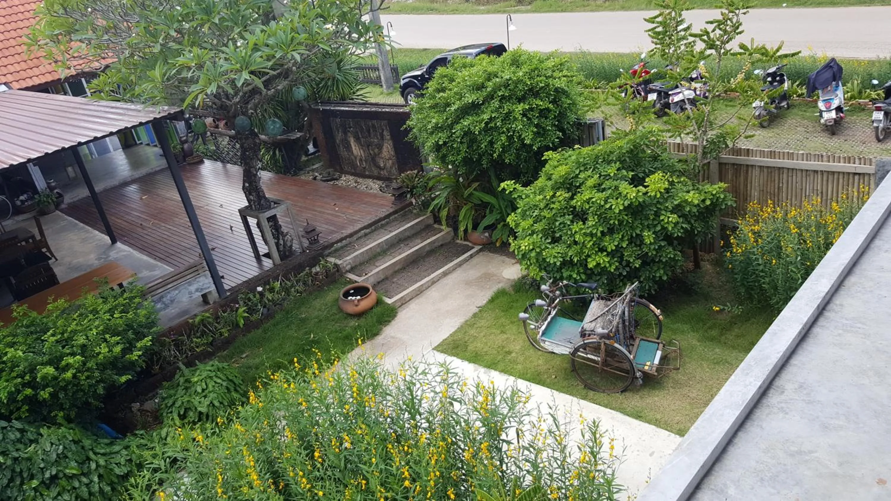 Garden view in Tropicana Lanta Resort