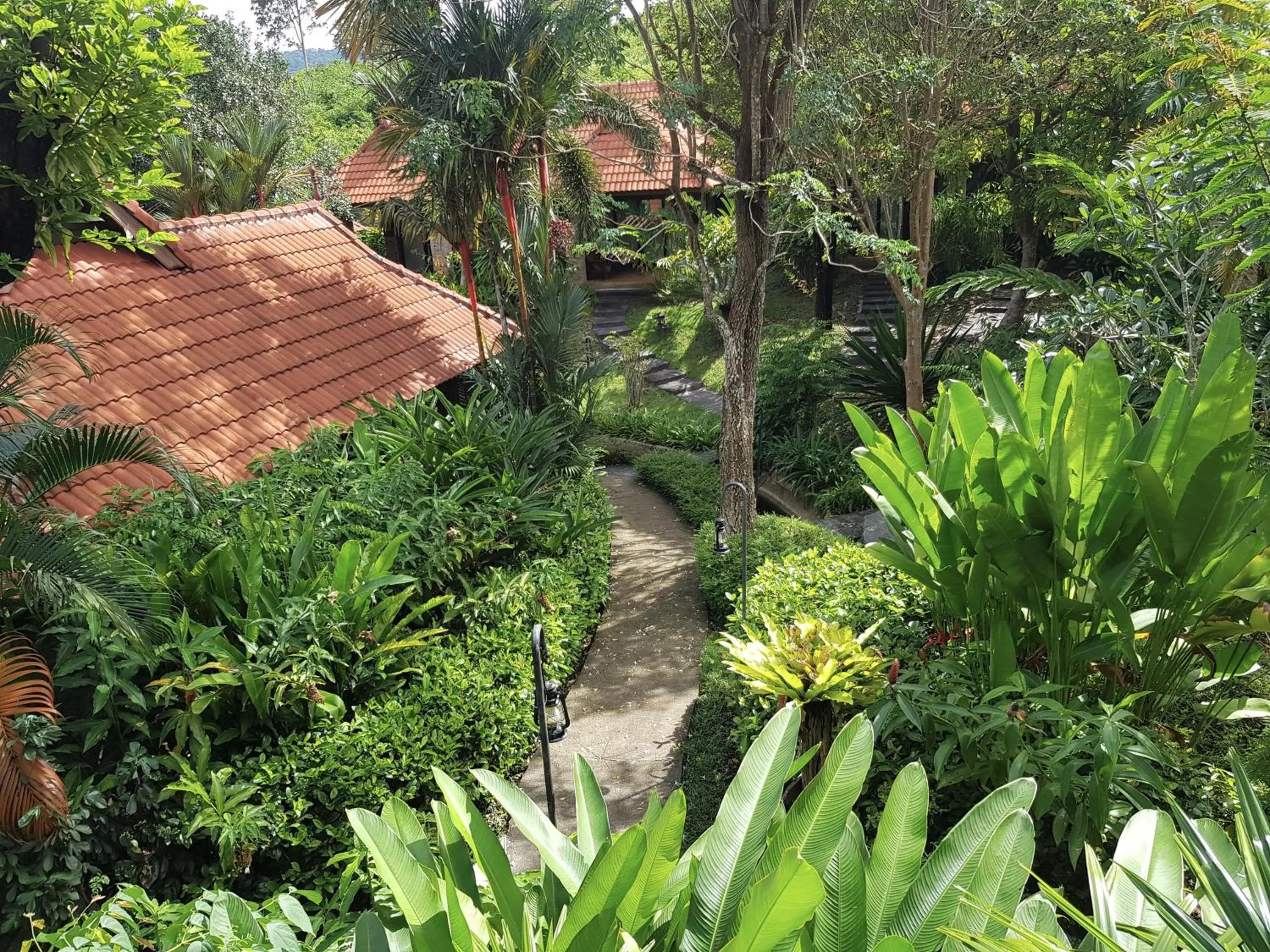 Garden in Tropicana Lanta Resort