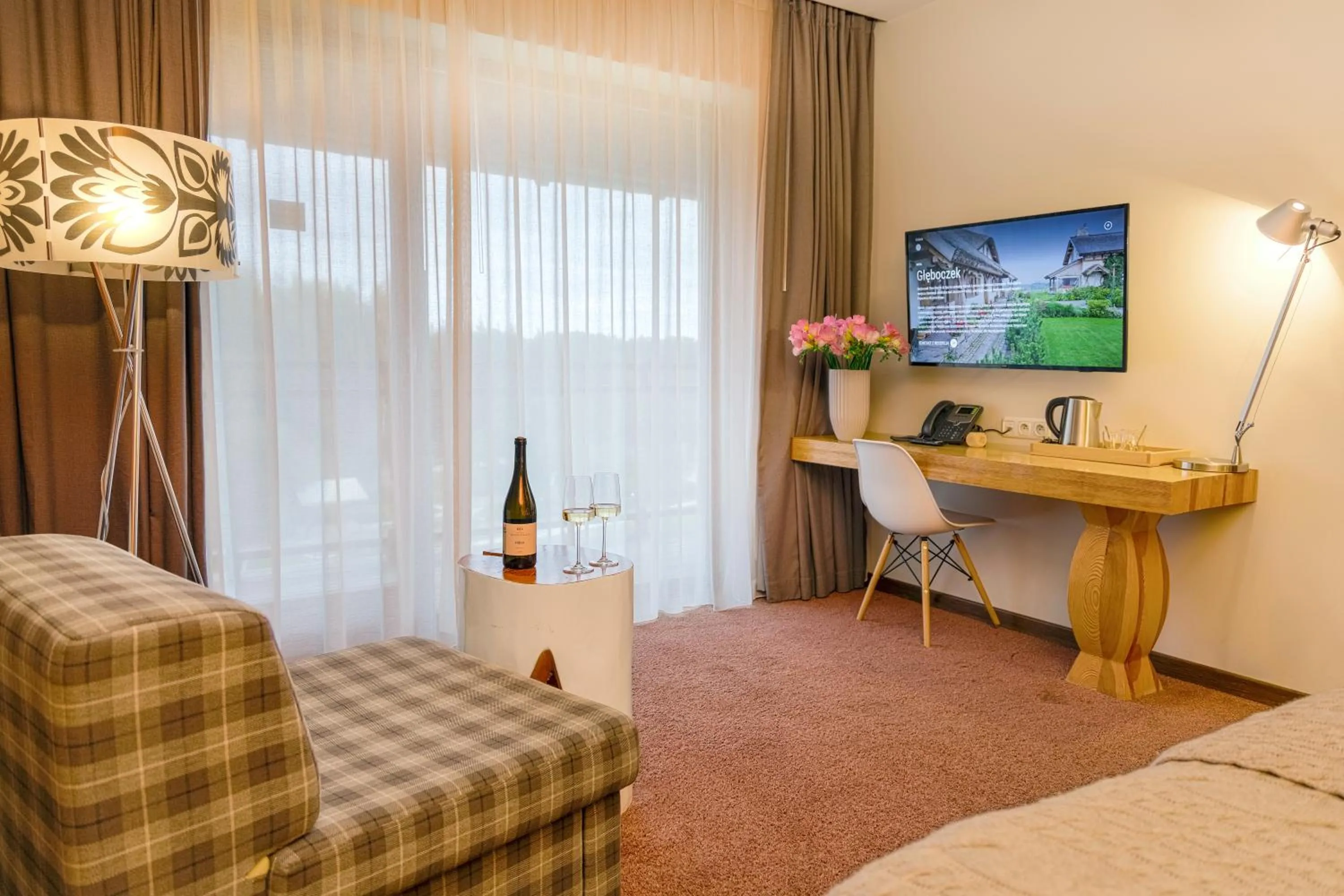 Photo of the whole room, Bed in Hotel Głęboczek Vine Resort& Spa