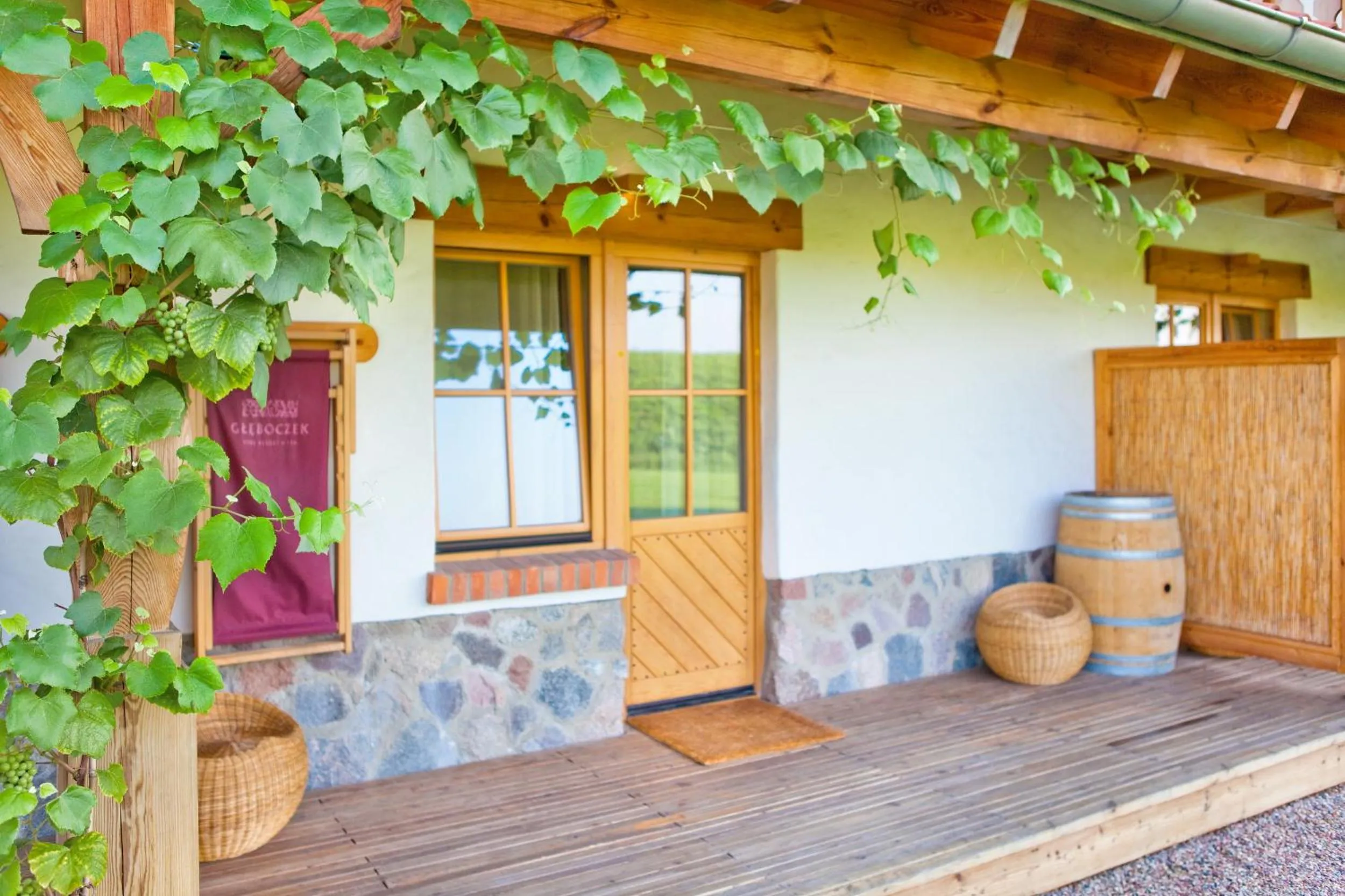 Balcony/Terrace in Hotel Głęboczek Vine Resort& Spa