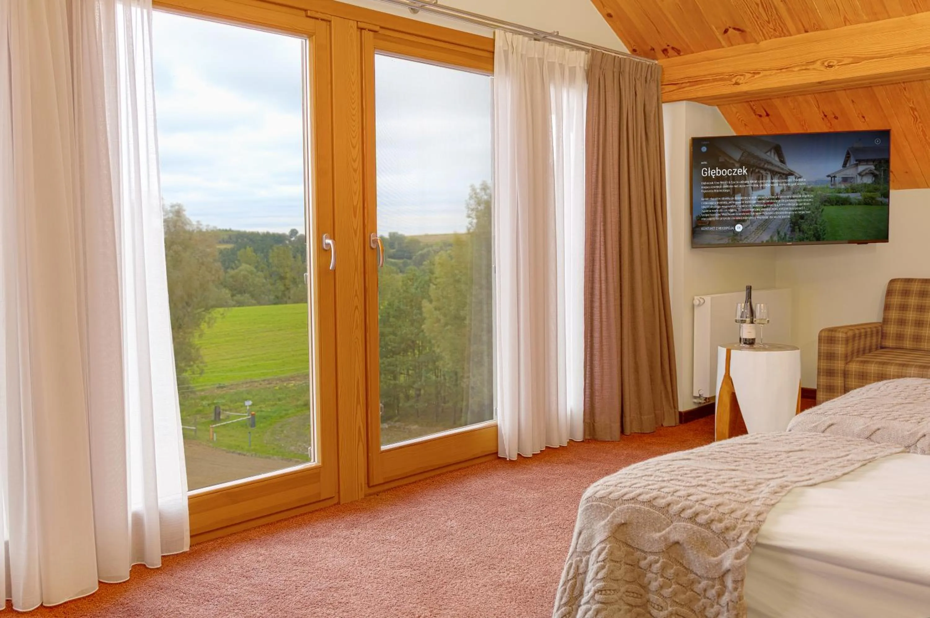 Photo of the whole room, Bed in Hotel Głęboczek Vine Resort& Spa