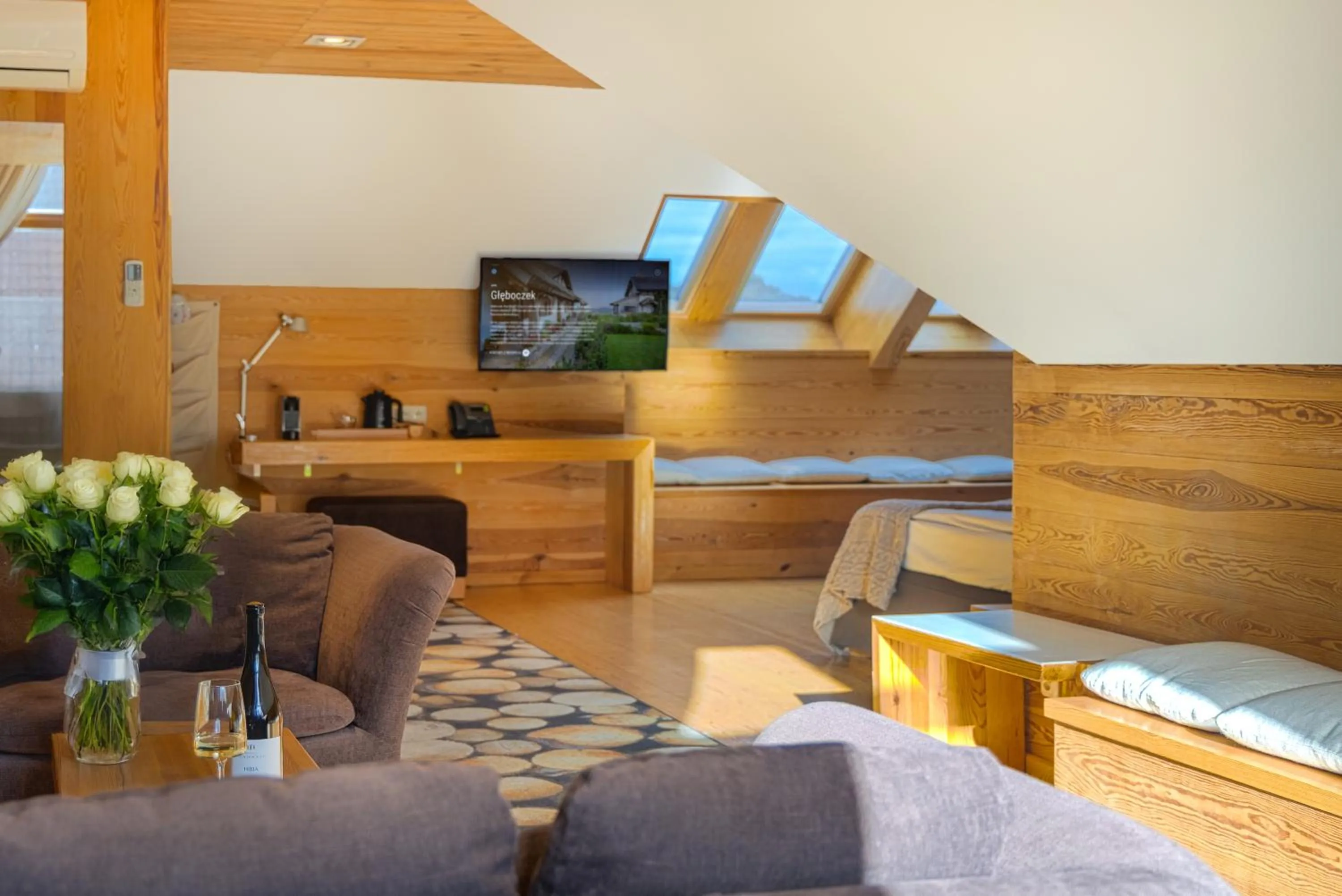 Seating area in Hotel Głęboczek Vine Resort& Spa