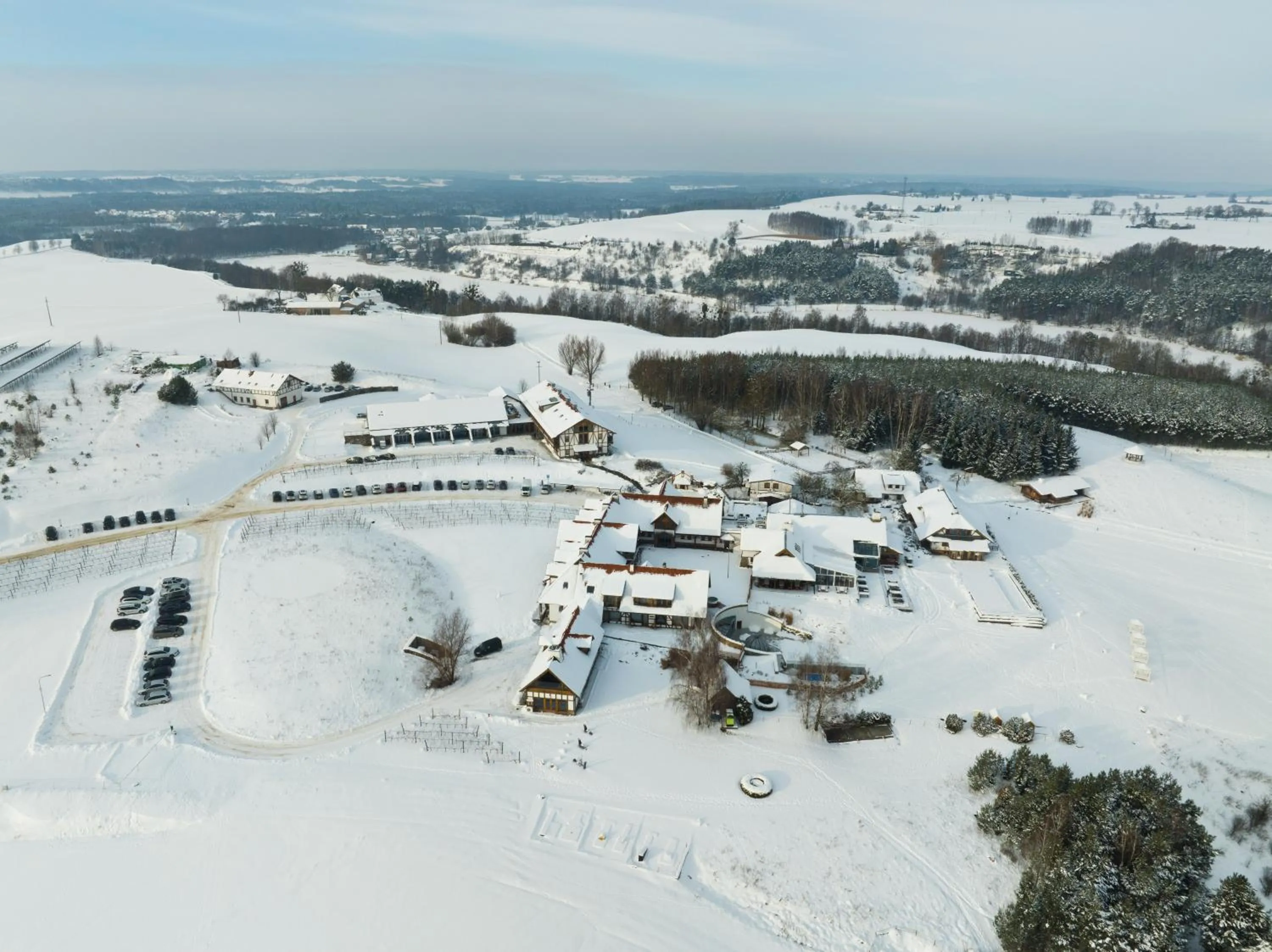 Bird's eye view in Hotel Głęboczek Vine Resort& Spa