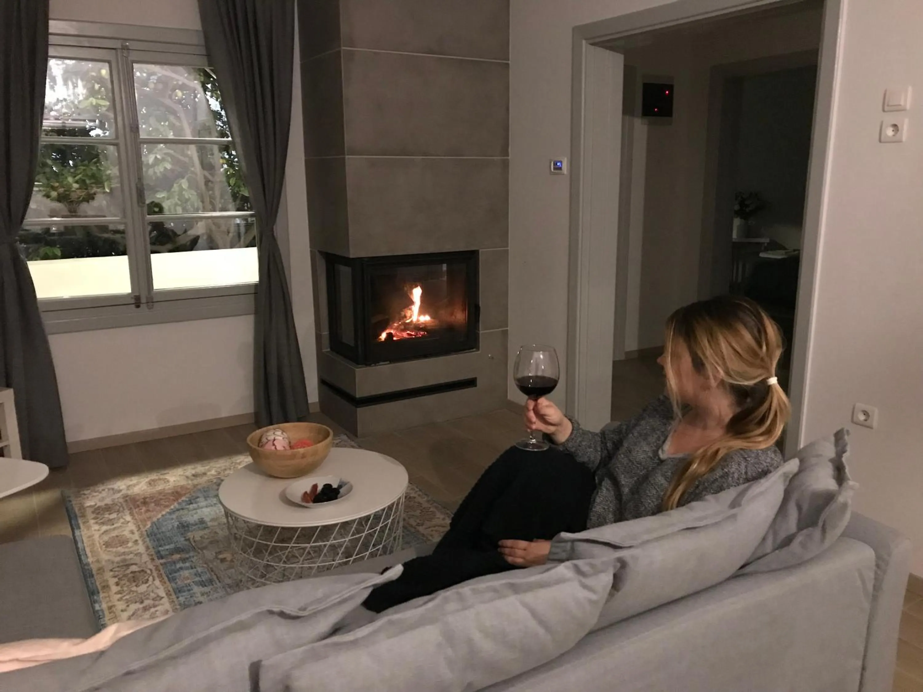 Seating area in Dina's House