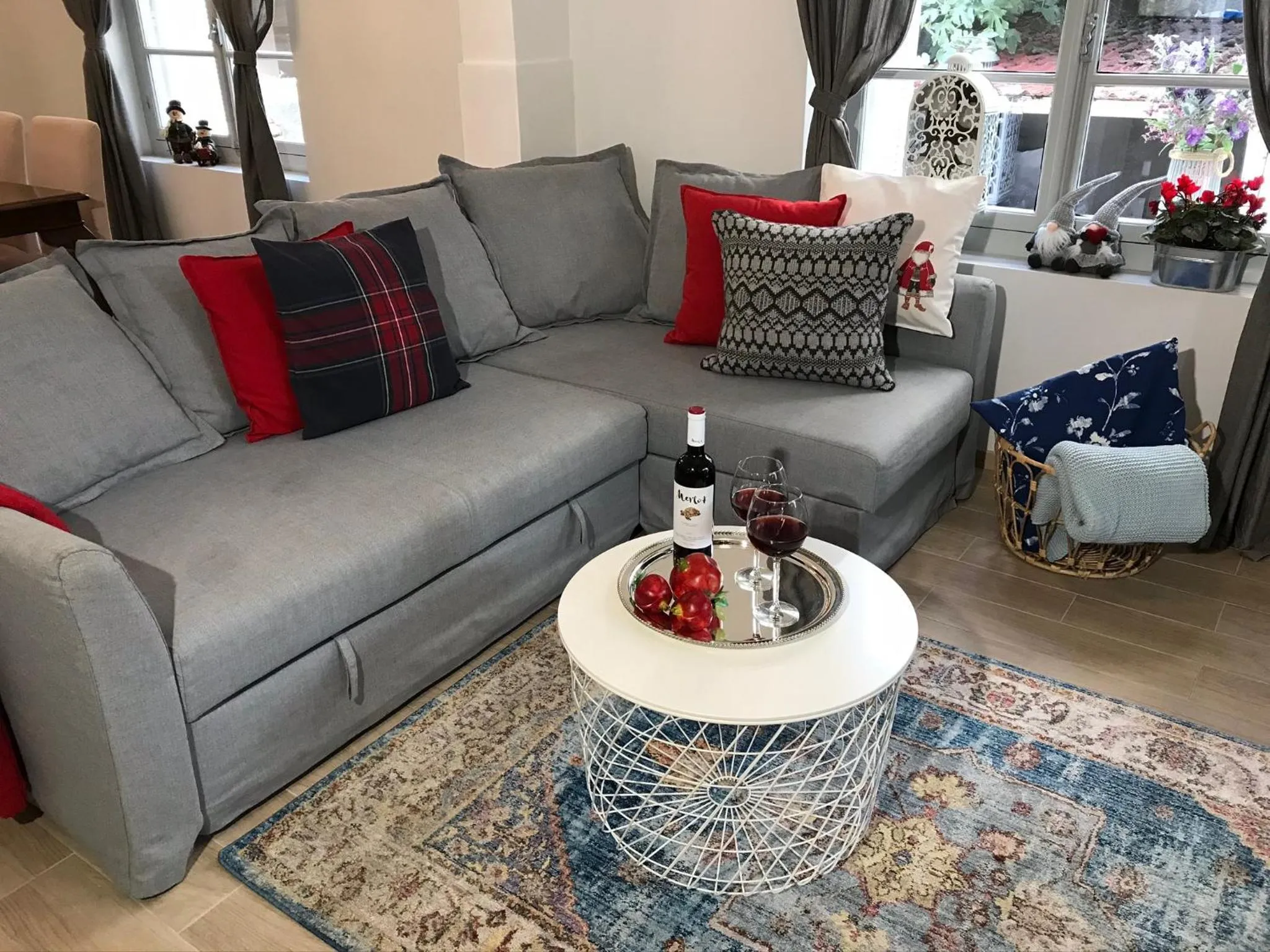 Seating area in Dina's House