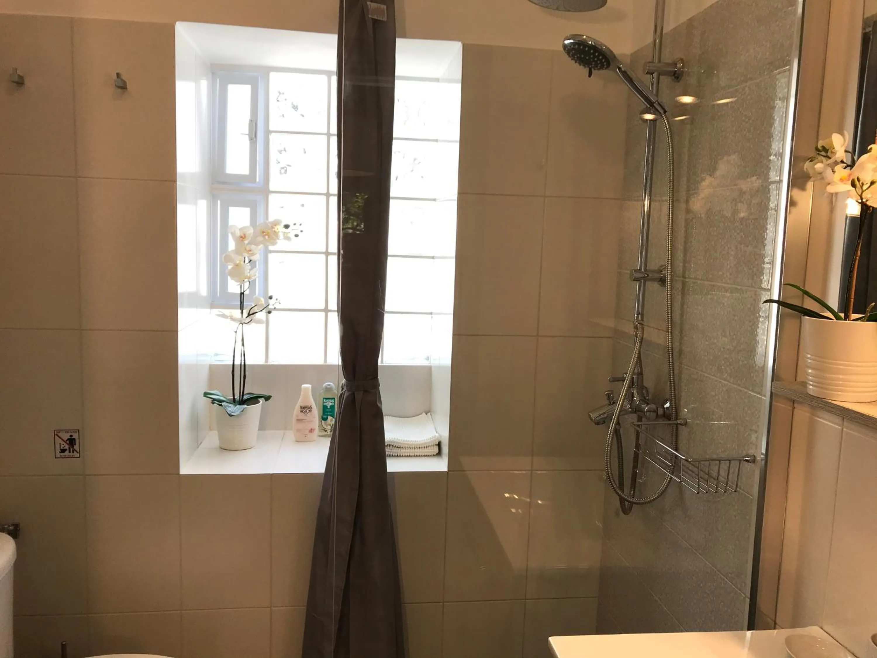 Shower in Dina's House