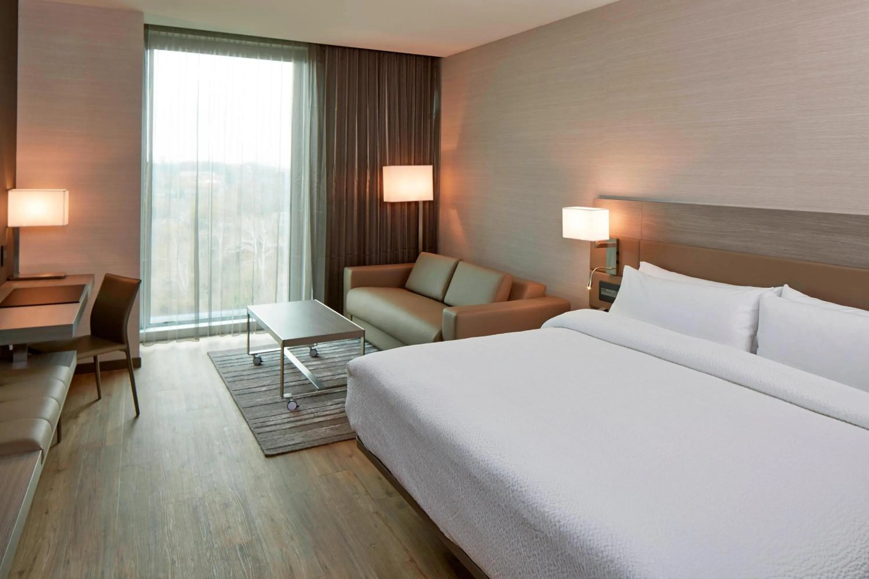 Photo of the whole room, Bed in AC Hotel Columbus Dublin