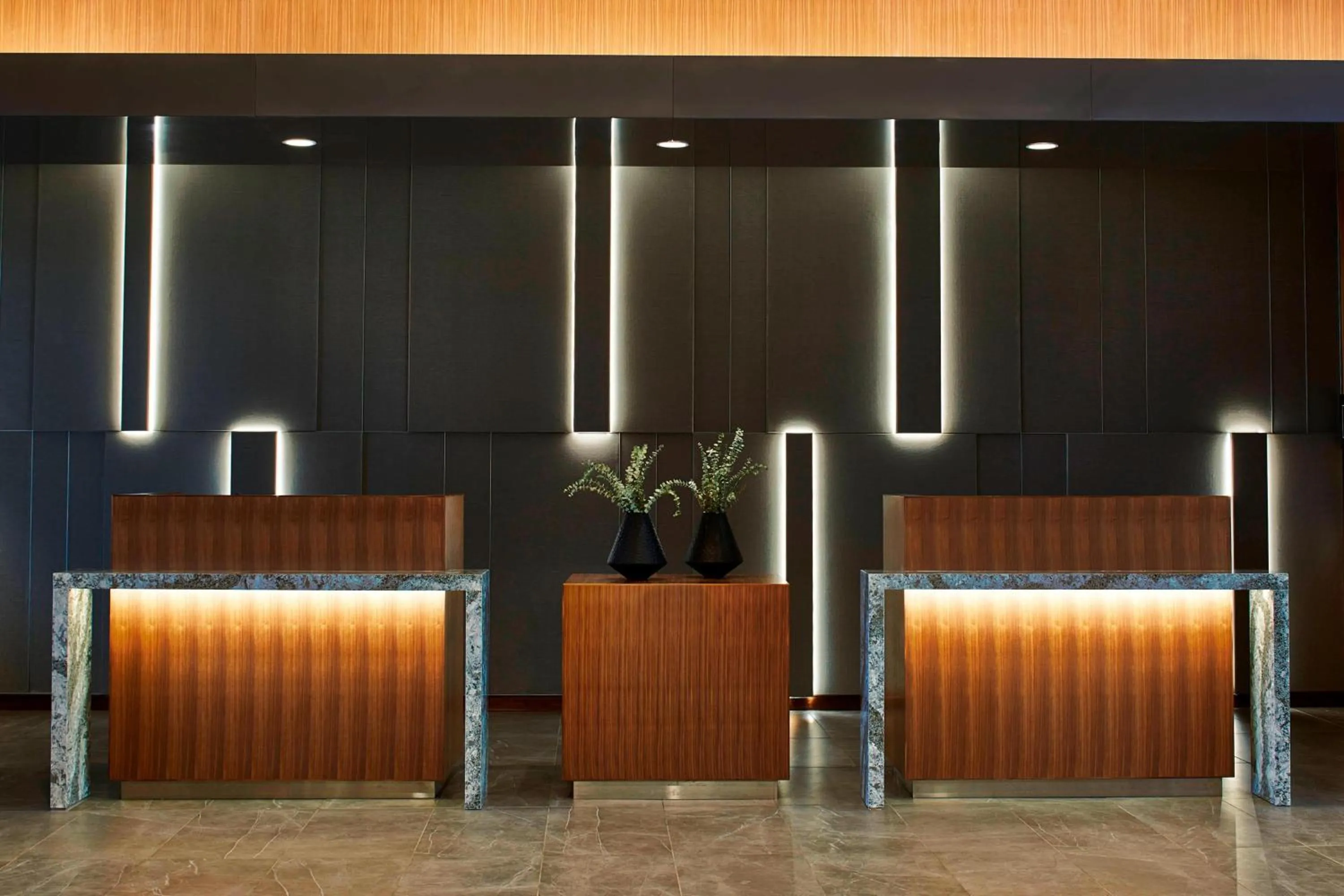 Lobby or reception in AC Hotel Columbus Dublin