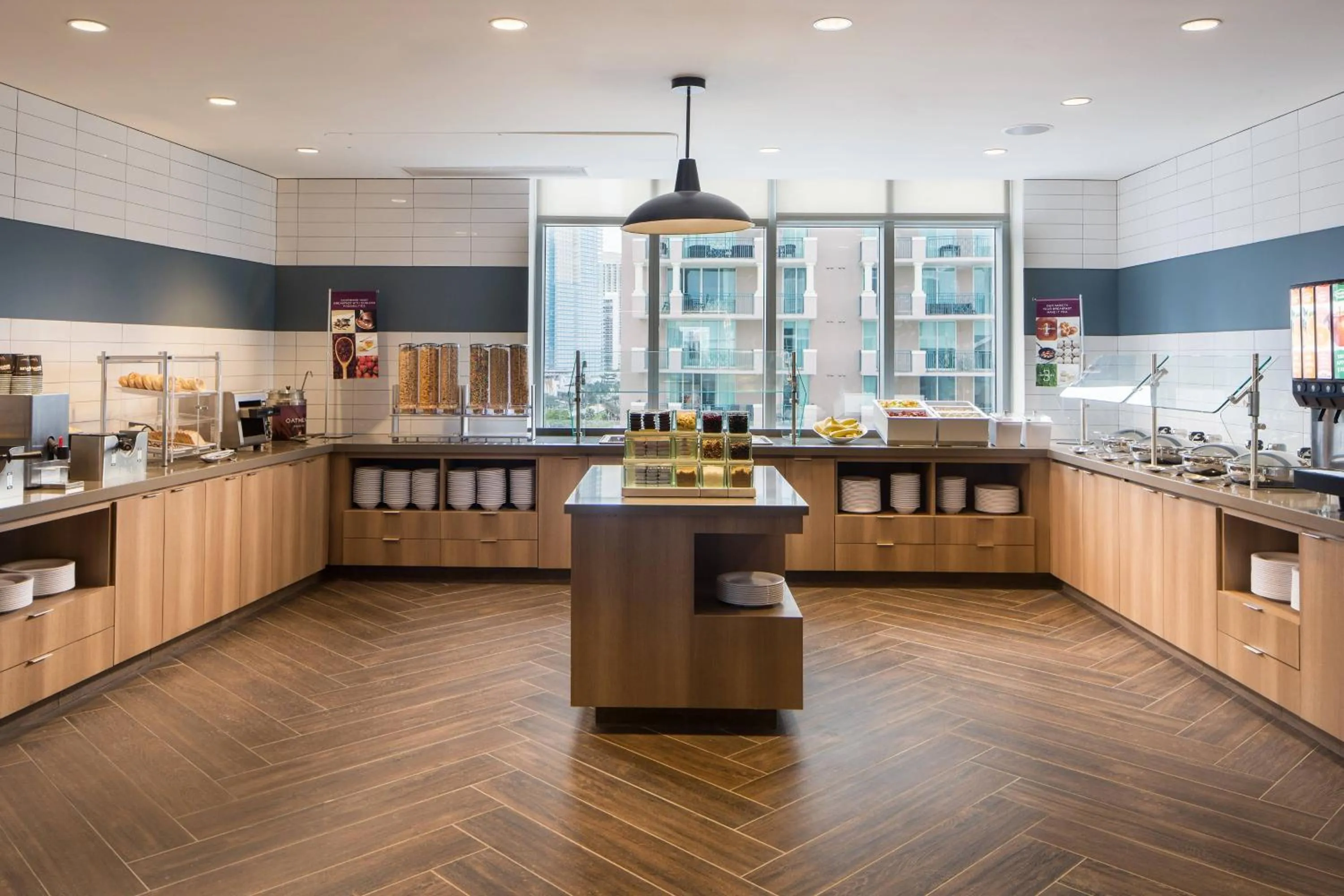 Breakfast in Residence Inn Miami Sunny Isles Beach