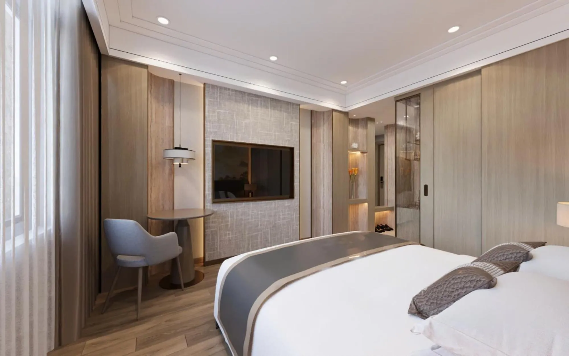 Bed in Hong Ngoc Cochinchine Boutique Hotel & Spa