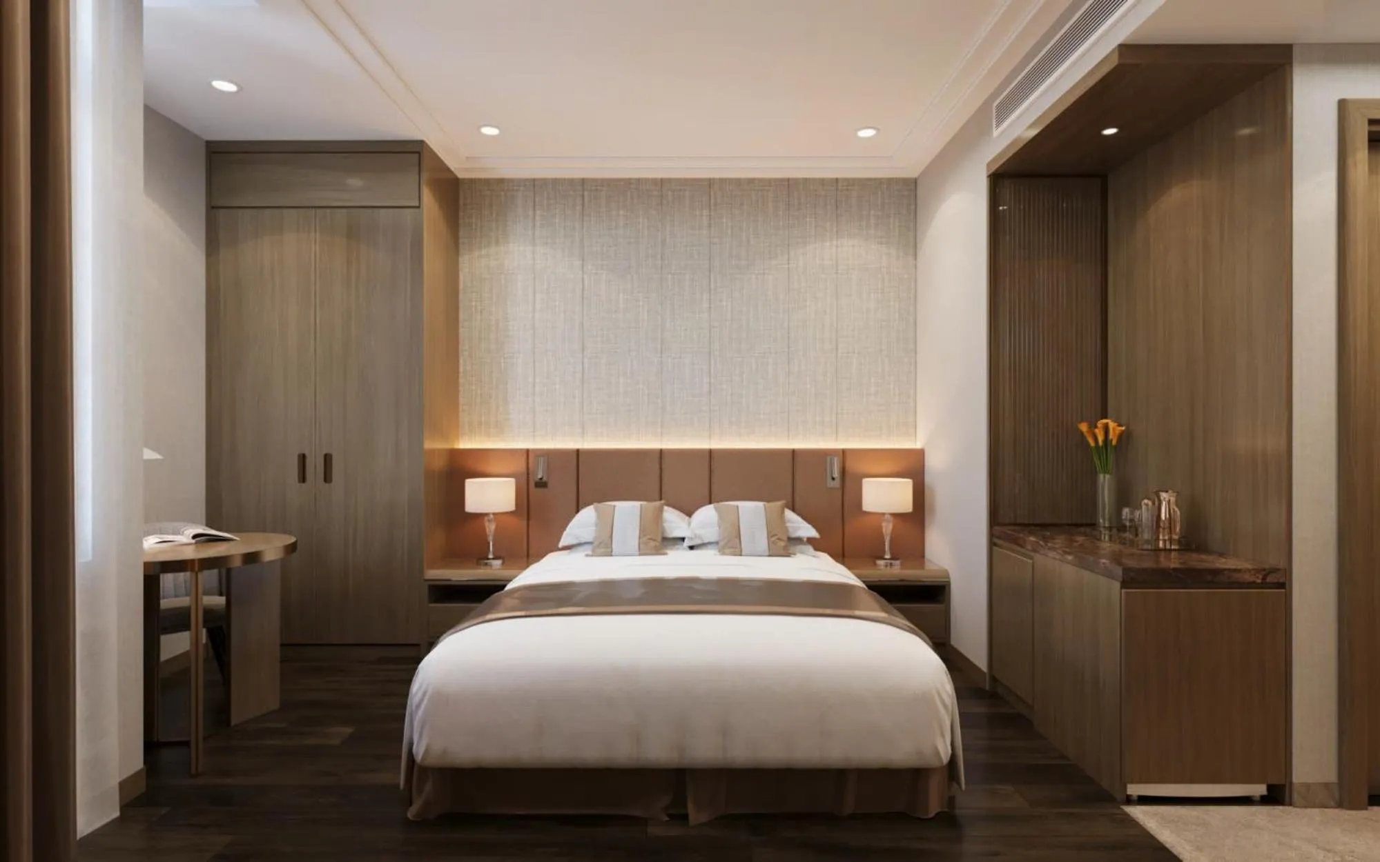 Bed in Hong Ngoc Cochinchine Boutique Hotel & Spa