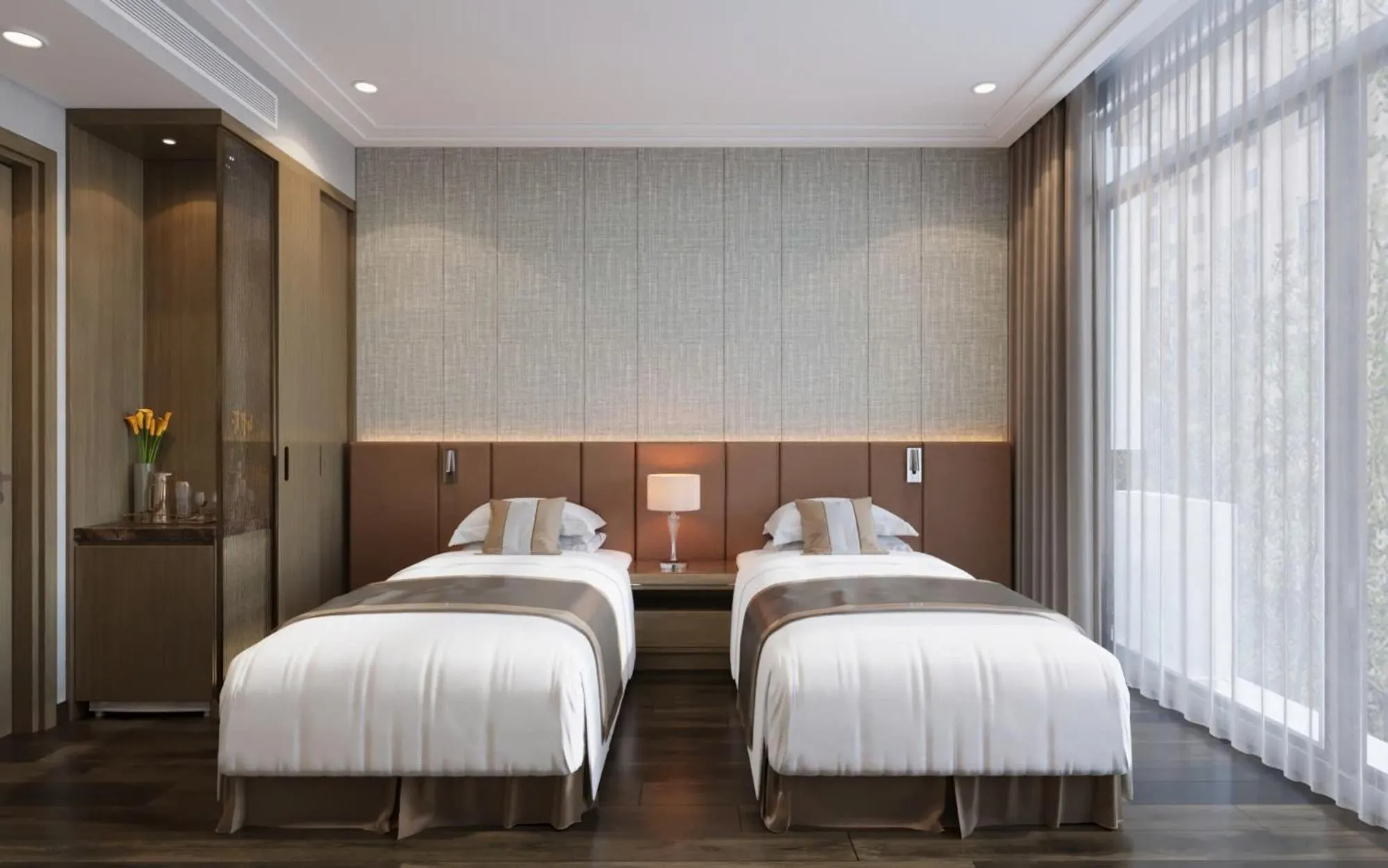 Bed in Hong Ngoc Cochinchine Boutique Hotel & Spa