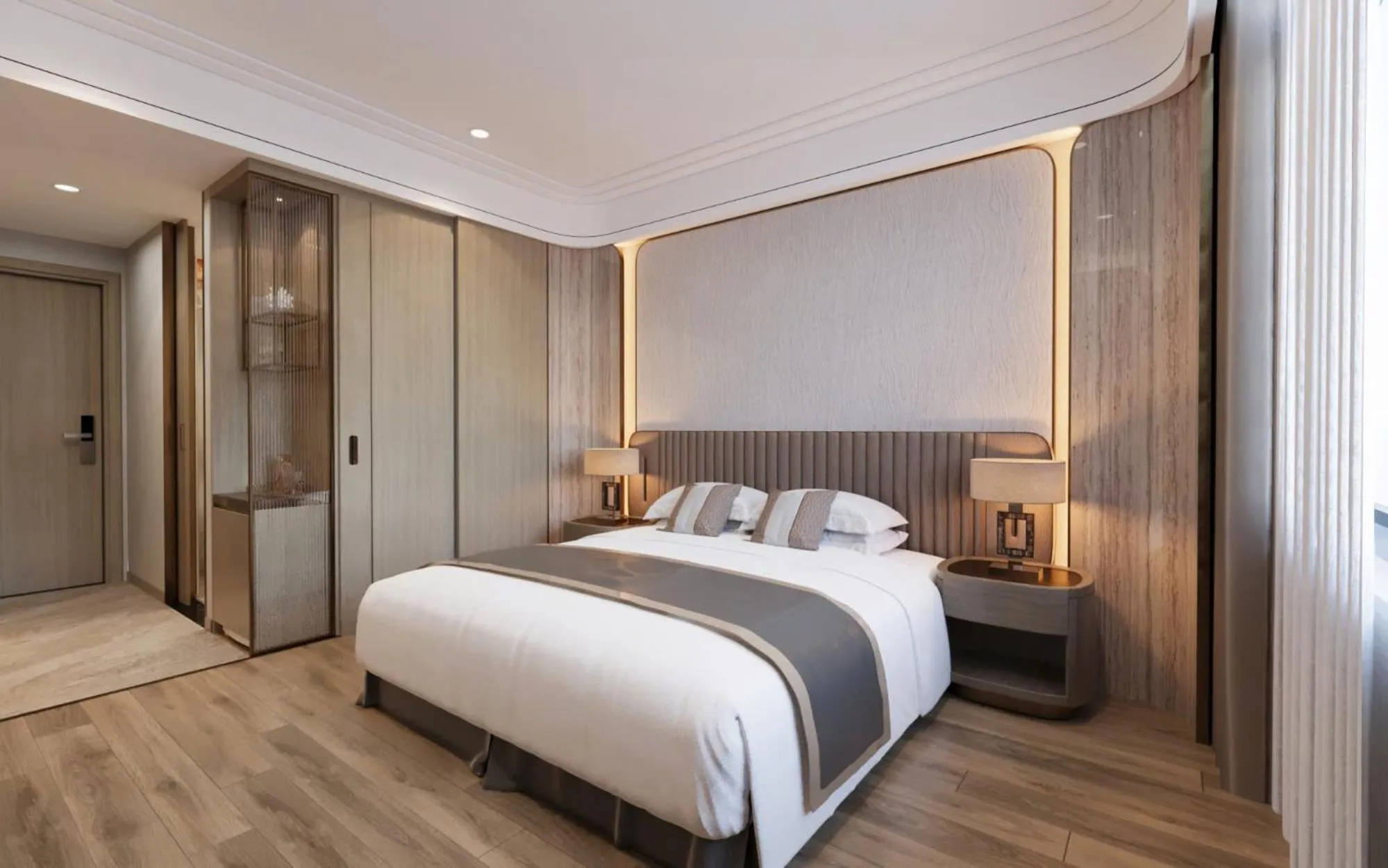 Bed in Hong Ngoc Cochinchine Boutique Hotel & Spa