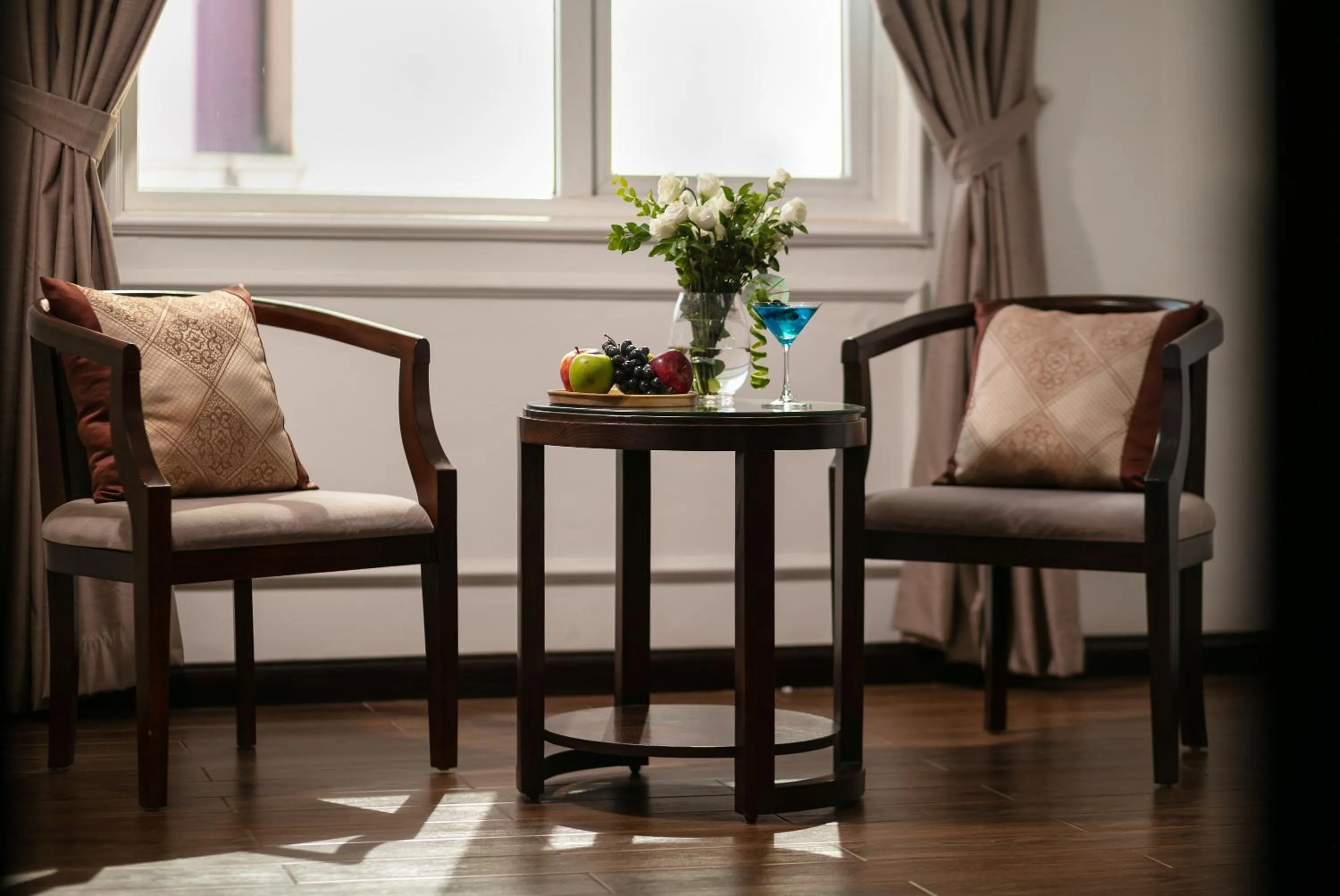 Seating area in Hong Ngoc Cochinchine Boutique Hotel & Spa