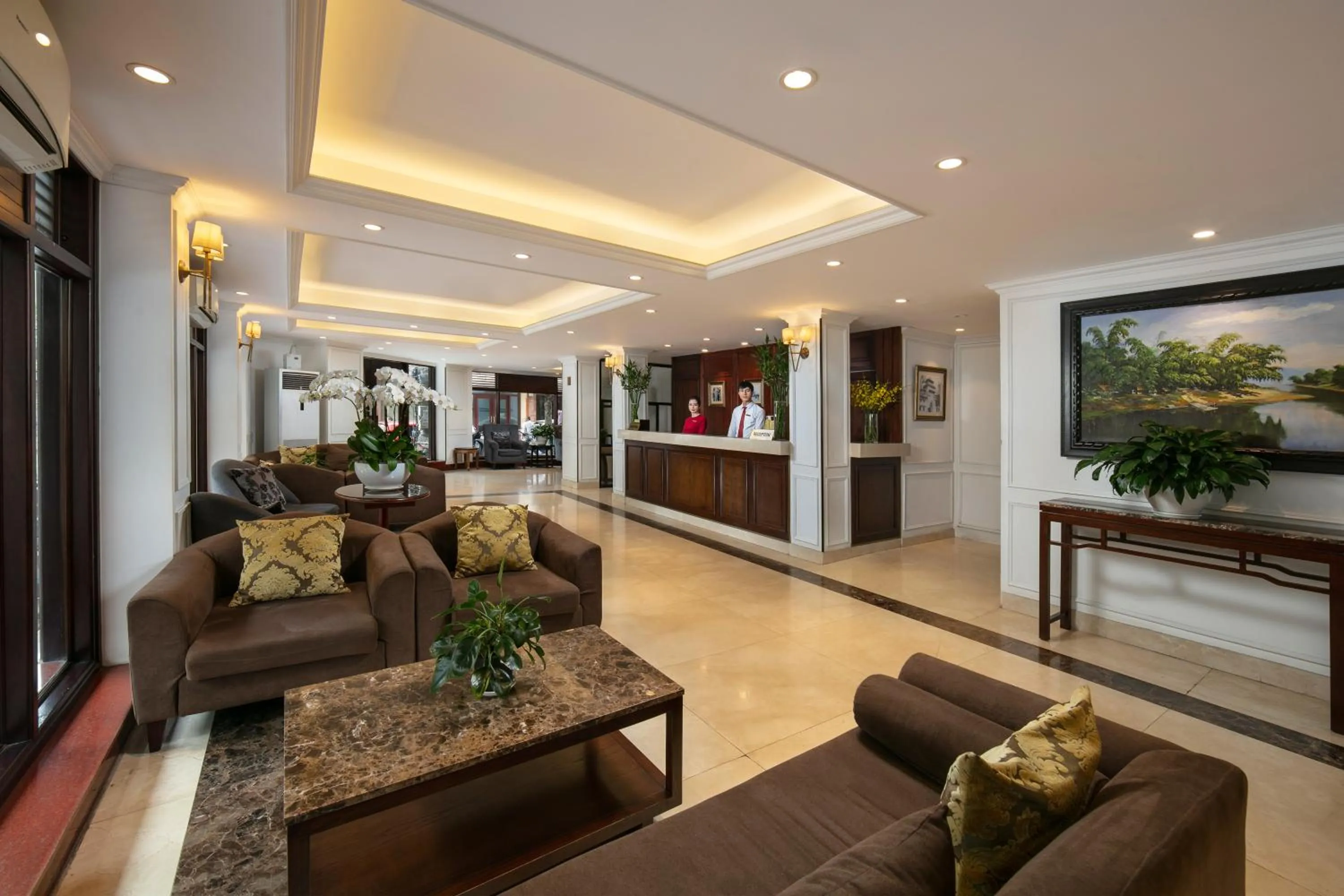 Lobby or reception in Hong Ngoc Cochinchine Boutique Hotel & Spa