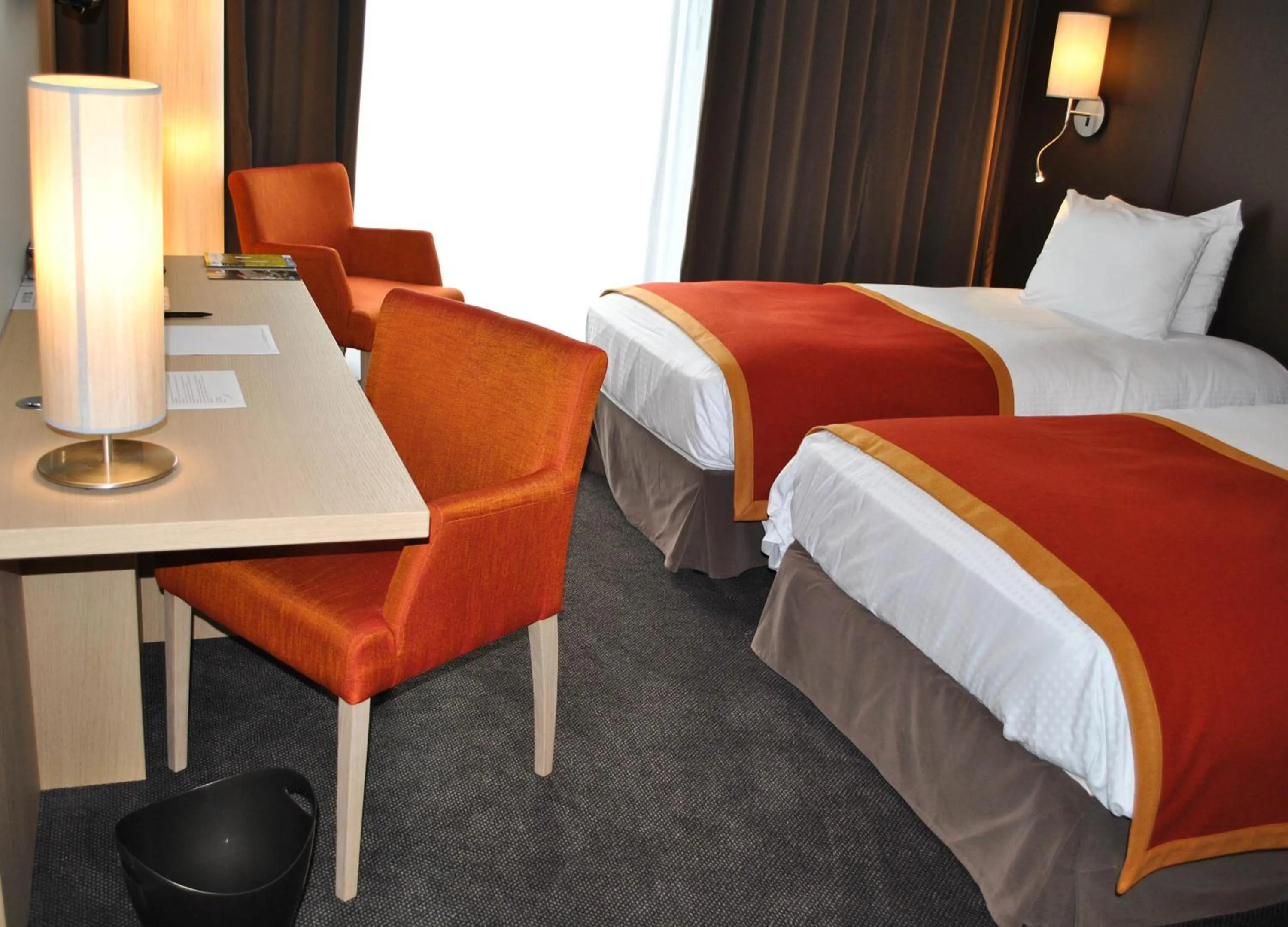 Twin Room with Balcony in Hotel de la Source