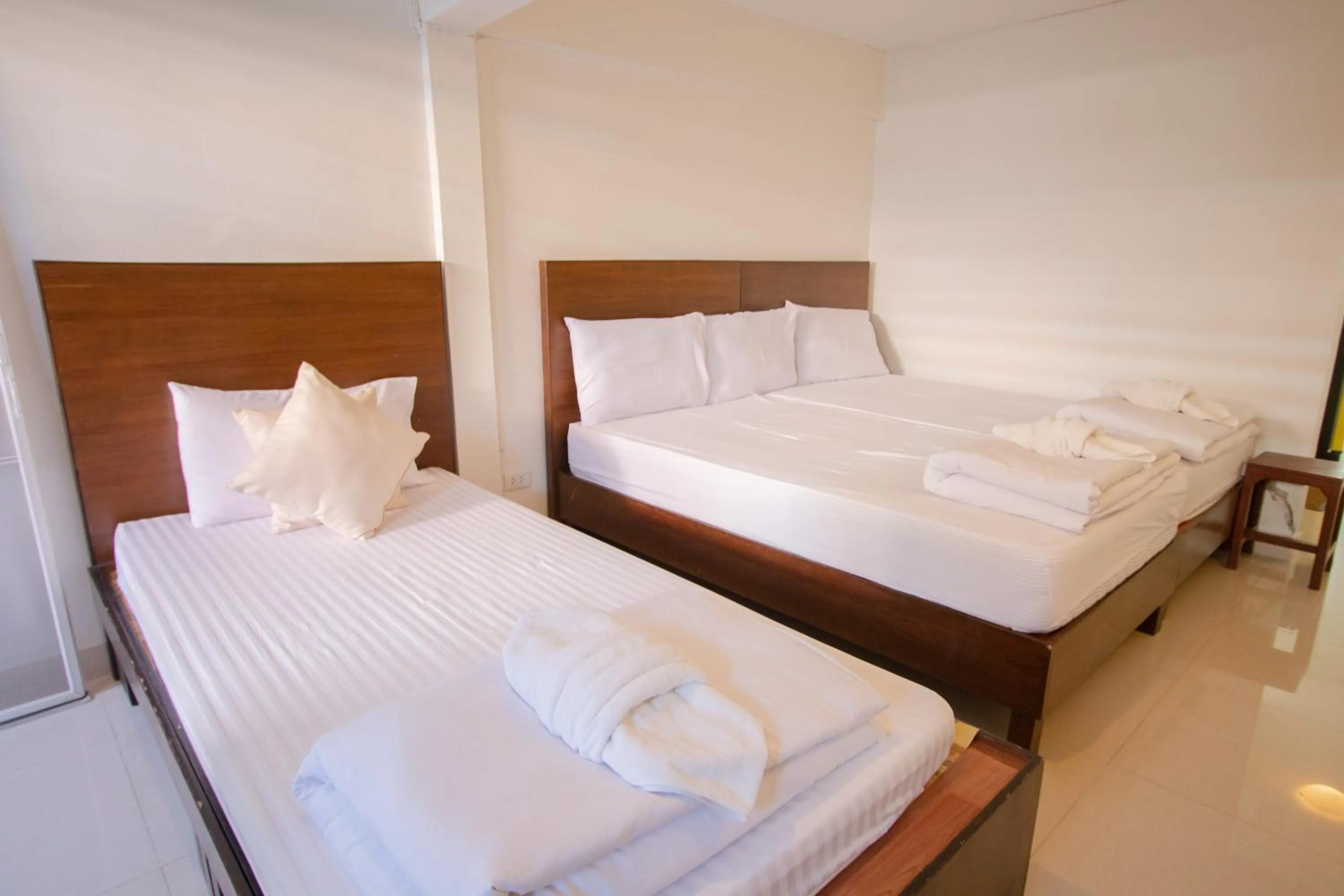 Bed in Kallapangha Resort Khlongwan