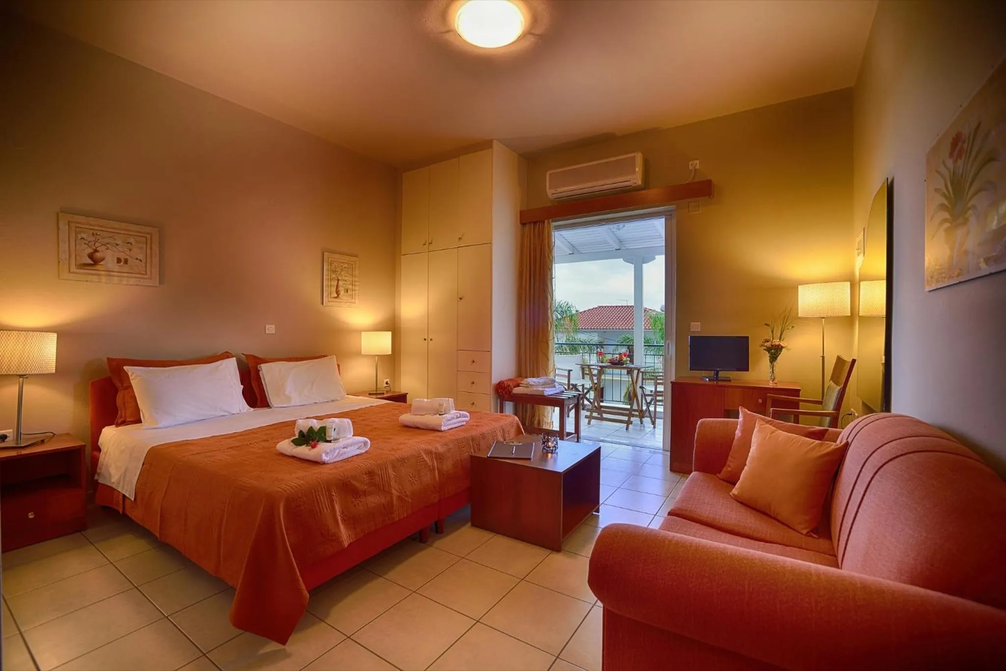 Photo of the whole room, Bed in Theoxenia Hotel Apartments