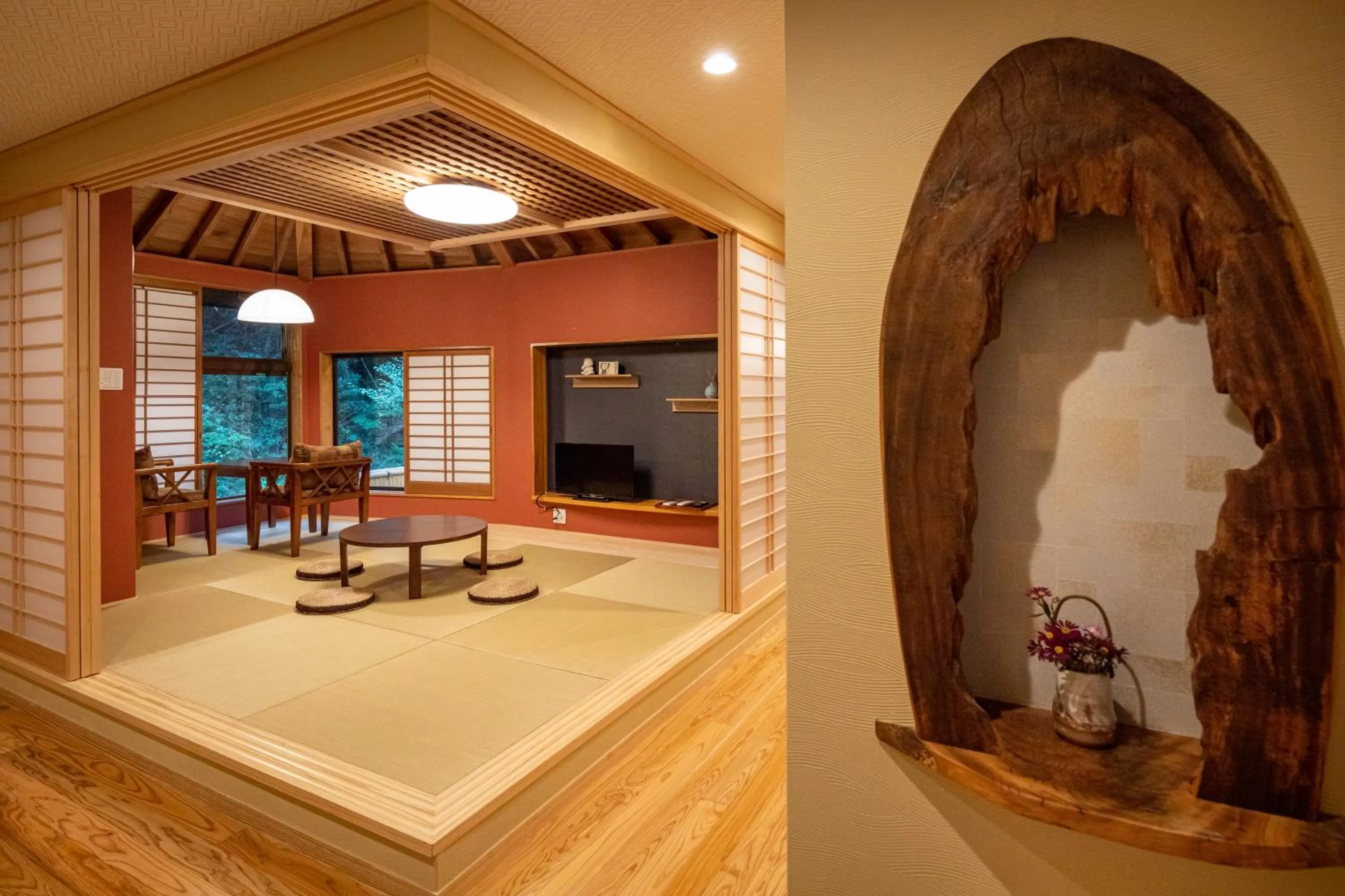 Living room in Mori no Nanakusa