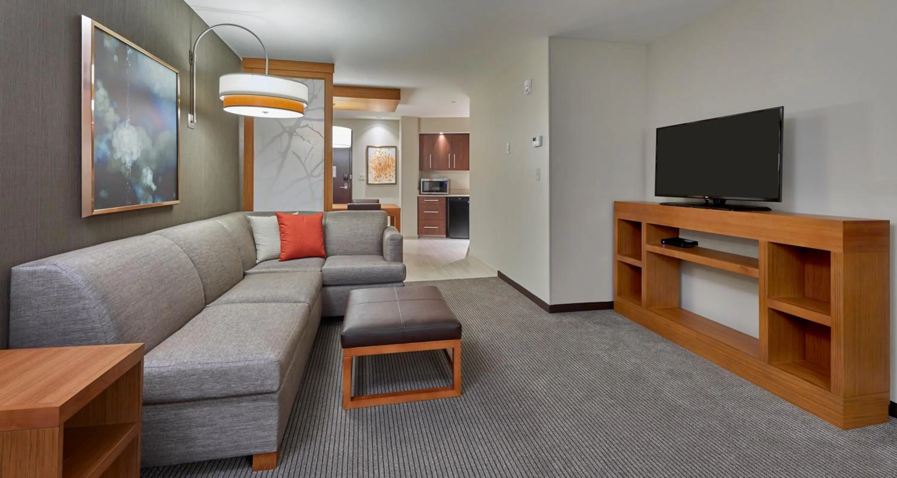 Living room in Hyatt Place Eugene/Oakway Center