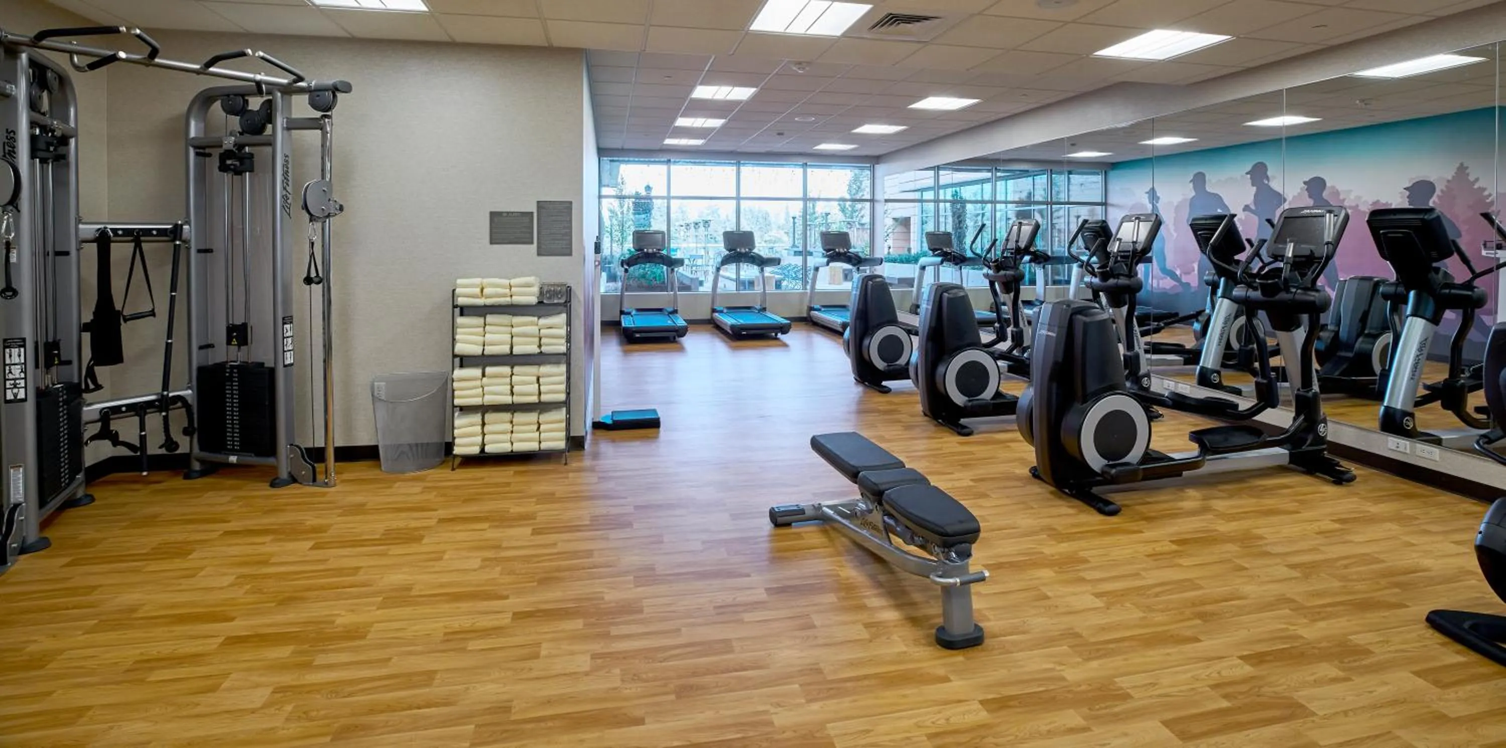 Fitness centre/facilities in Hyatt Place Eugene/Oakway Center