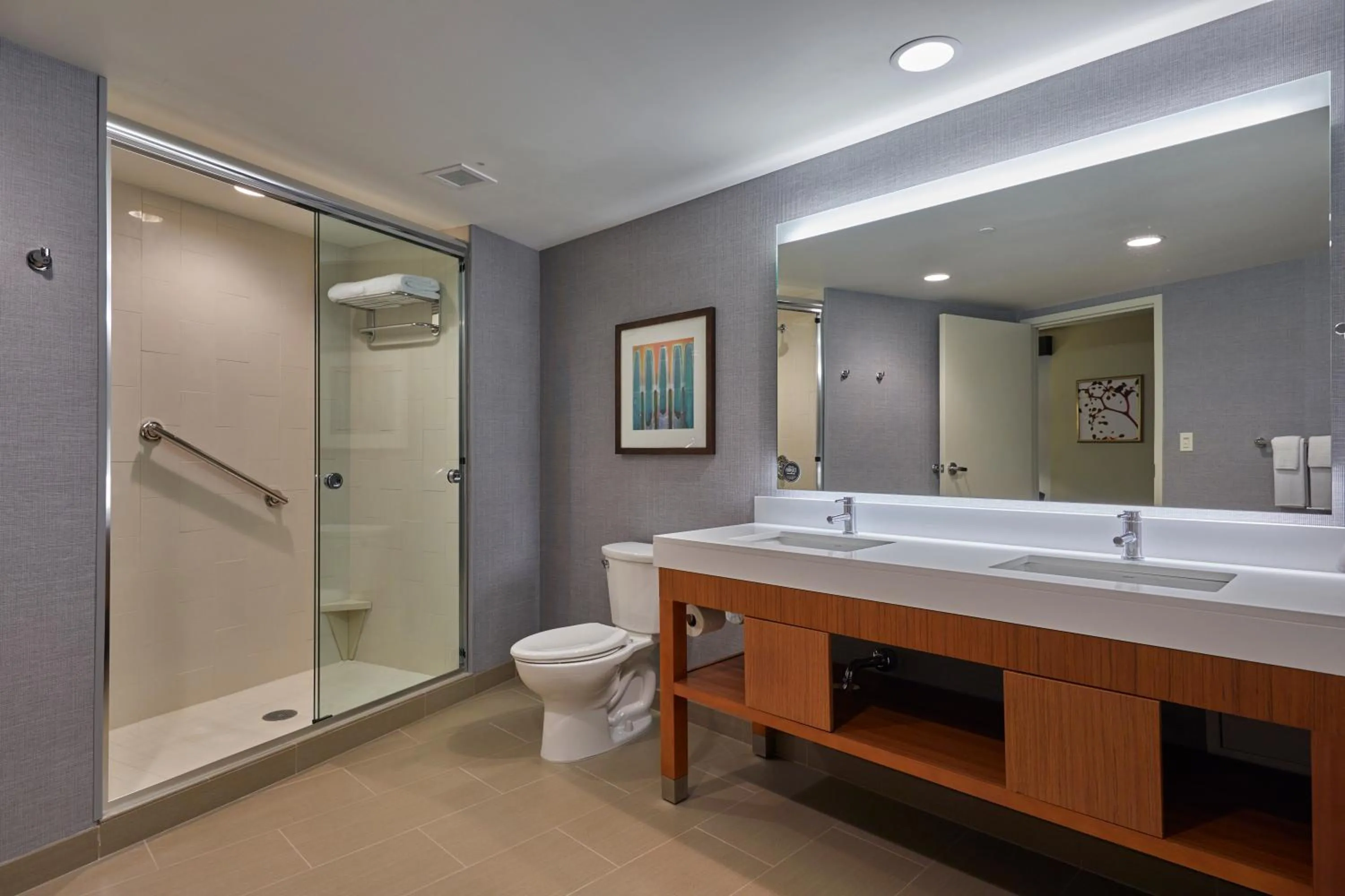 Shower in Hyatt Place Eugene/Oakway Center