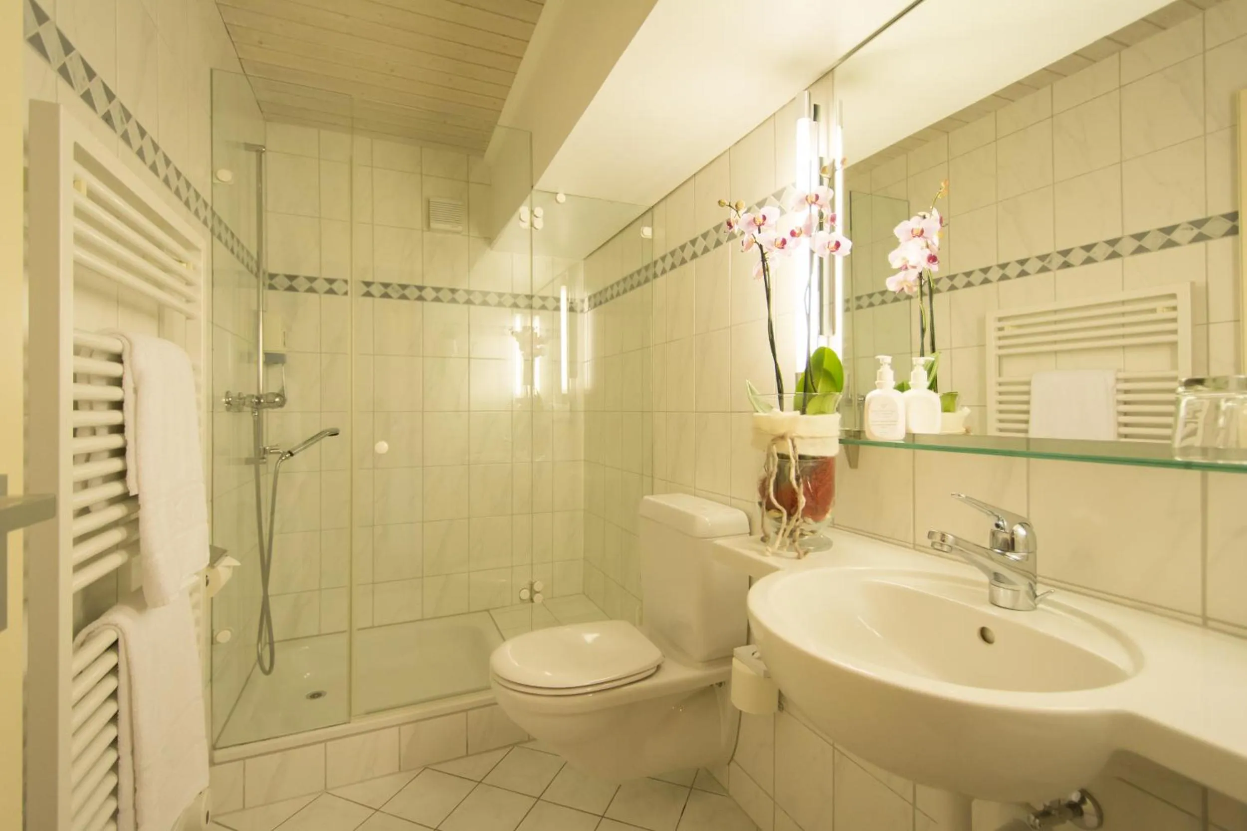 Bathroom in Hotel La Cruna