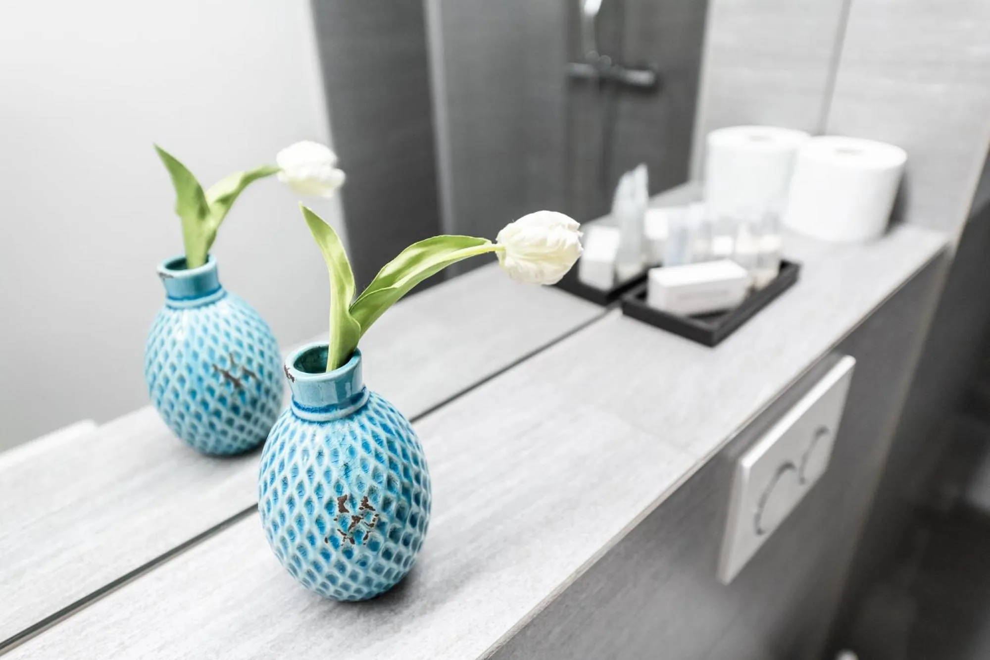 Bathroom in Hotel La Cruna