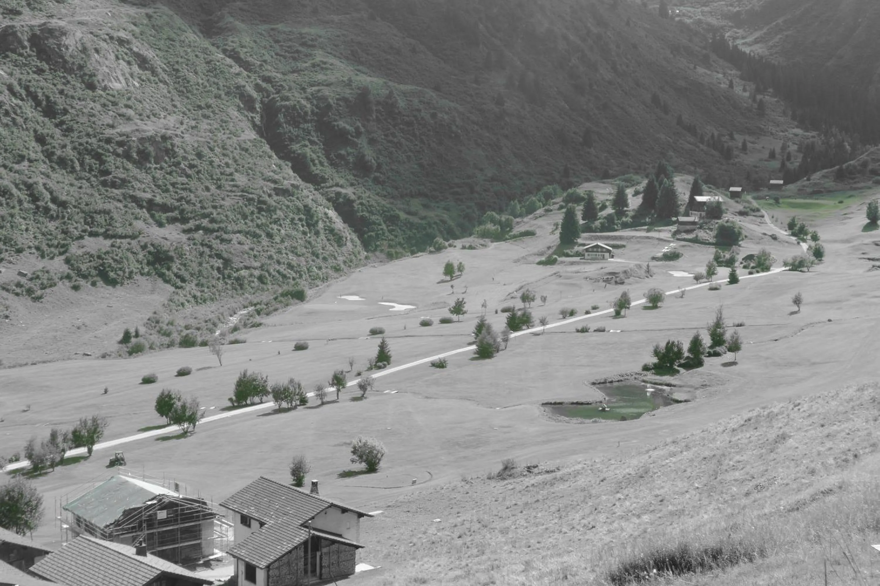 Golfcourse in Hotel La Cruna